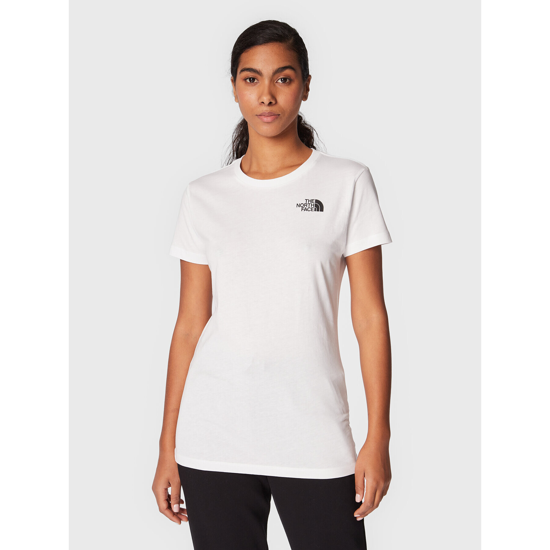 The North Face T-Shirt Redbox NF0A7X2X Bílá Regular Fit - Pepit.cz