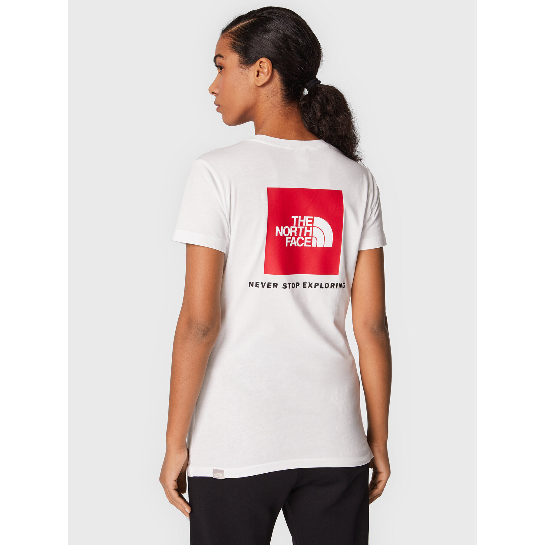 The North Face T-Shirt Redbox NF0A7X2X Bílá Regular Fit - Pepit.cz