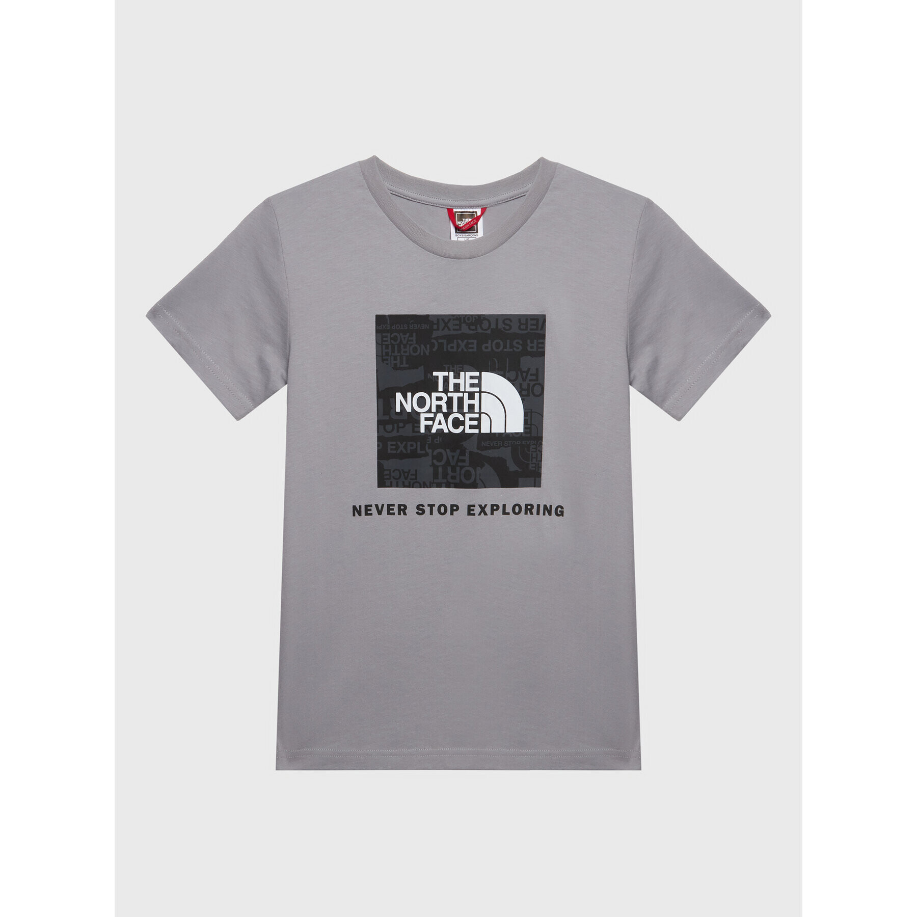 The North Face T-Shirt Redbox NF0A82E9 Šedá Regular Fit - Pepit.cz