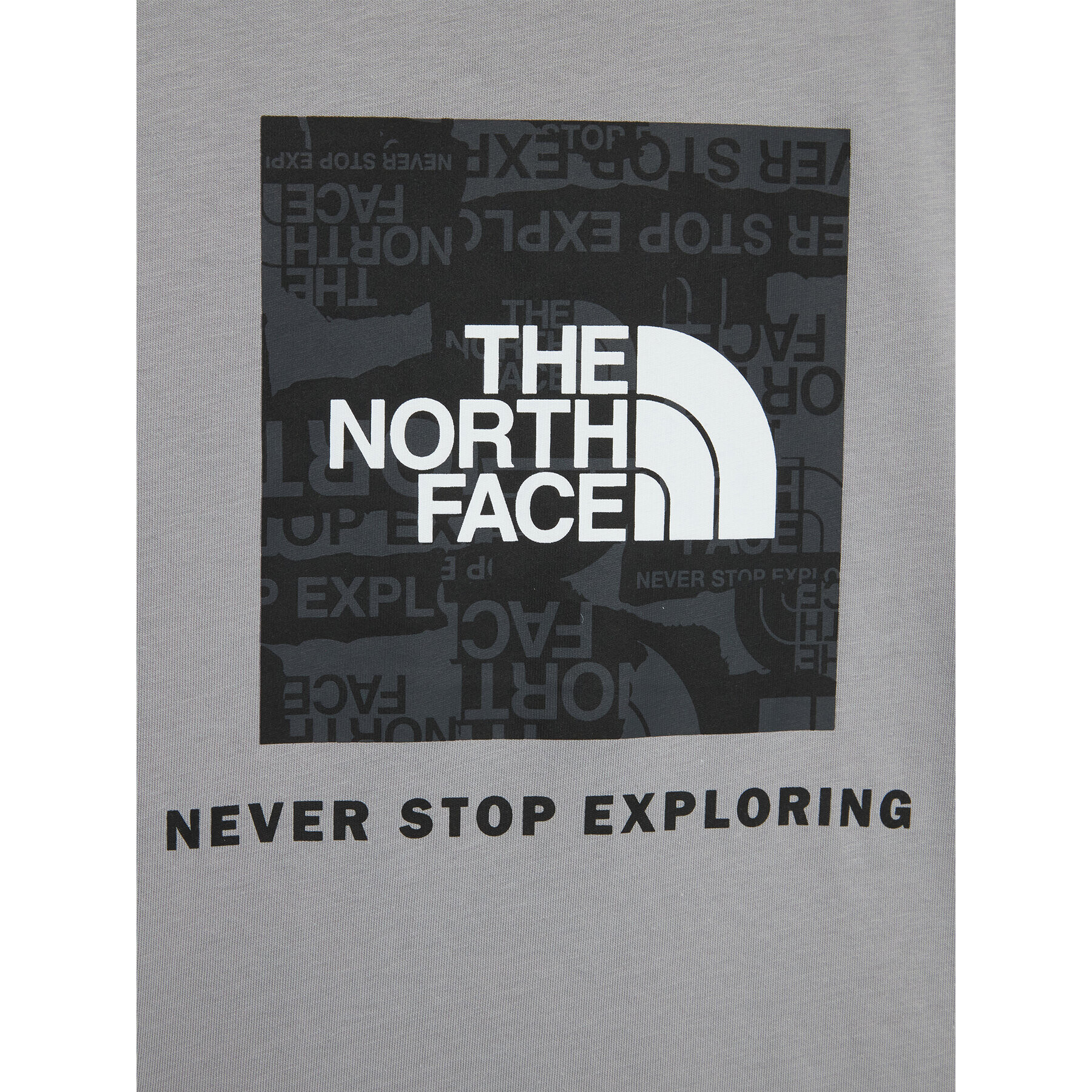 The North Face T-Shirt Redbox NF0A82E9 Šedá Regular Fit - Pepit.cz