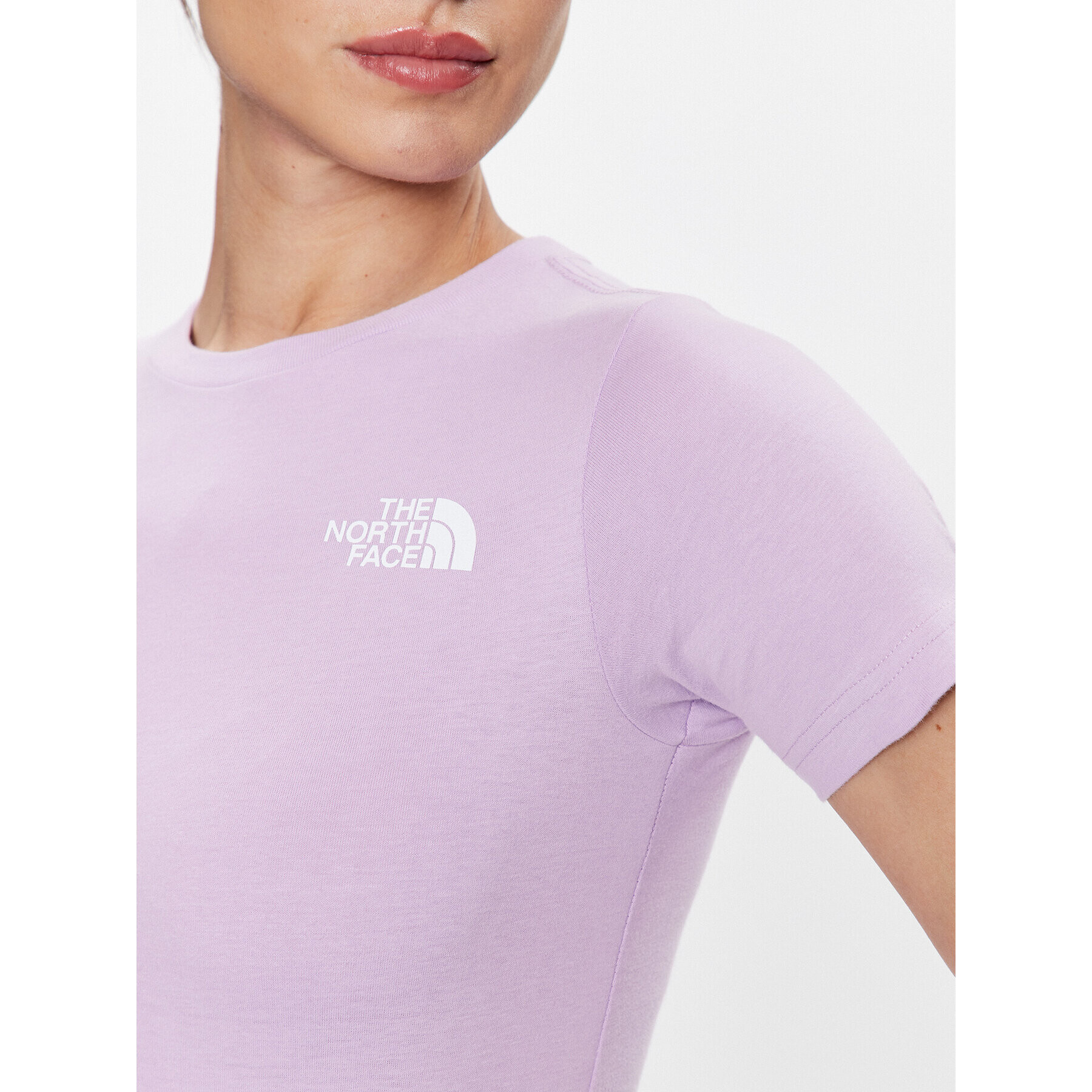 The North Face T-Shirt Redbox NF0A82EB Fialová Relaxed Fit - Pepit.cz