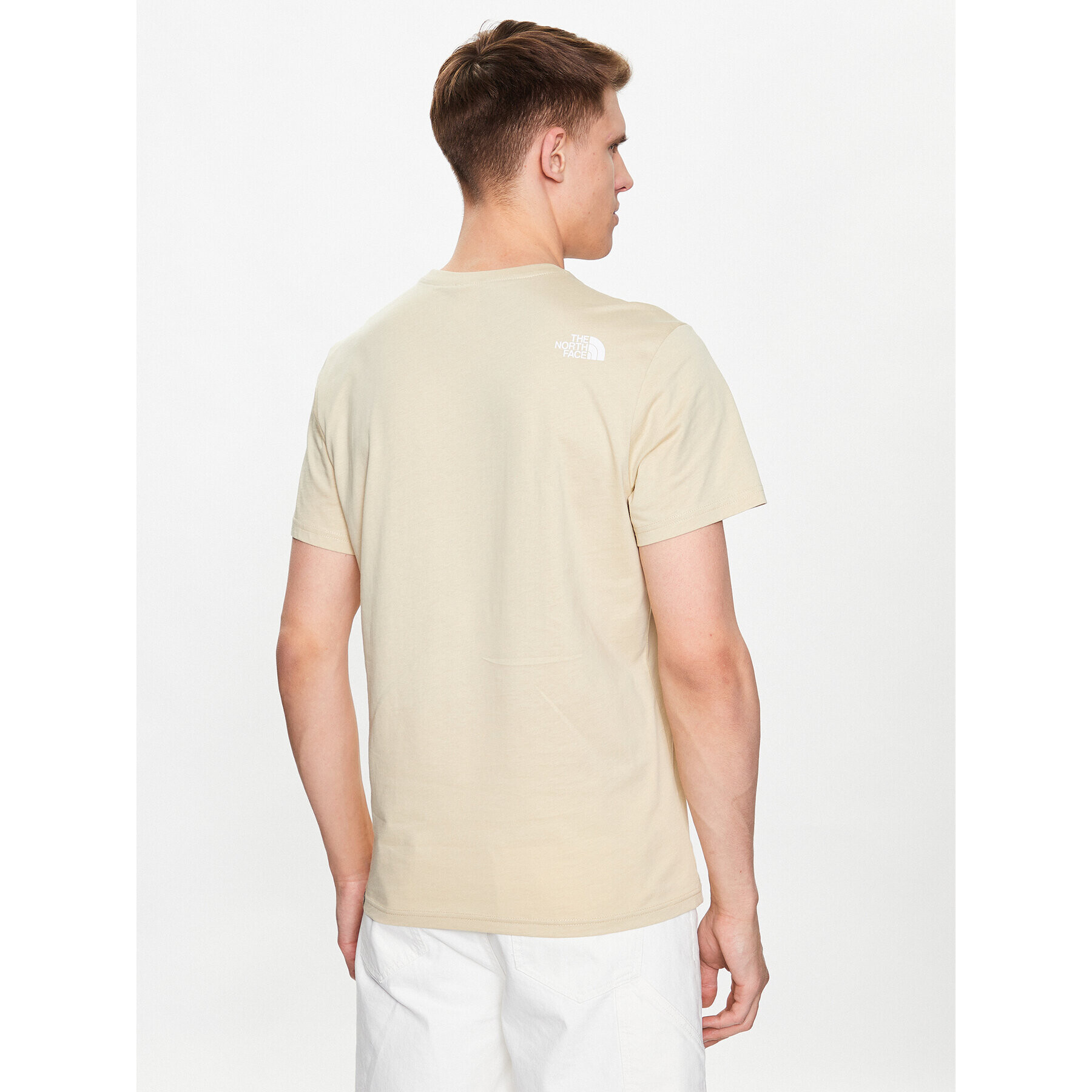 The North Face T-Shirt Simple Dome NF0A2TX5 Béžová Regular Fit - Pepit.cz