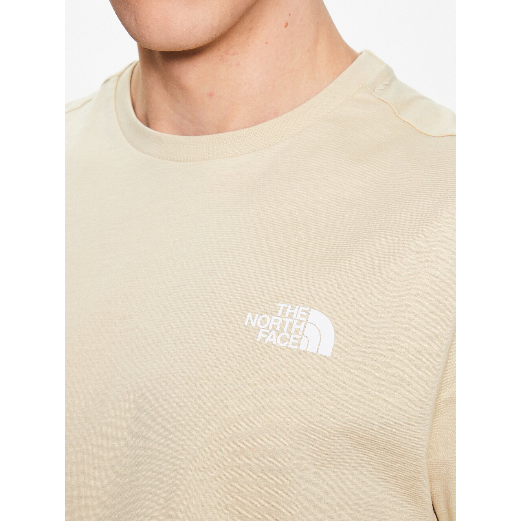 The North Face T-Shirt Simple Dome NF0A2TX5 Béžová Regular Fit - Pepit.cz