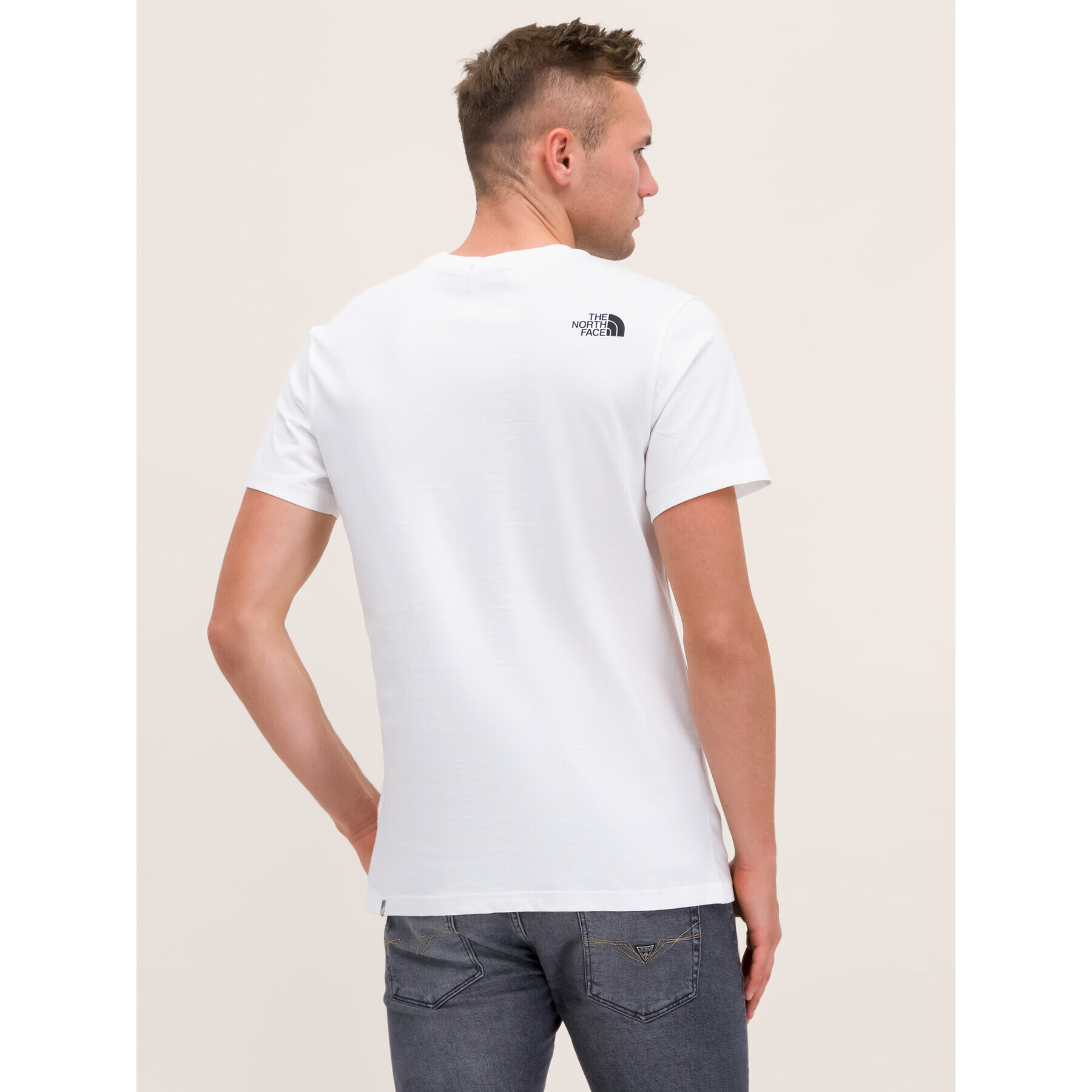 The North Face T-Shirt Simple Dome NF0A2TX5 Bílá Regular Fit - Pepit.cz