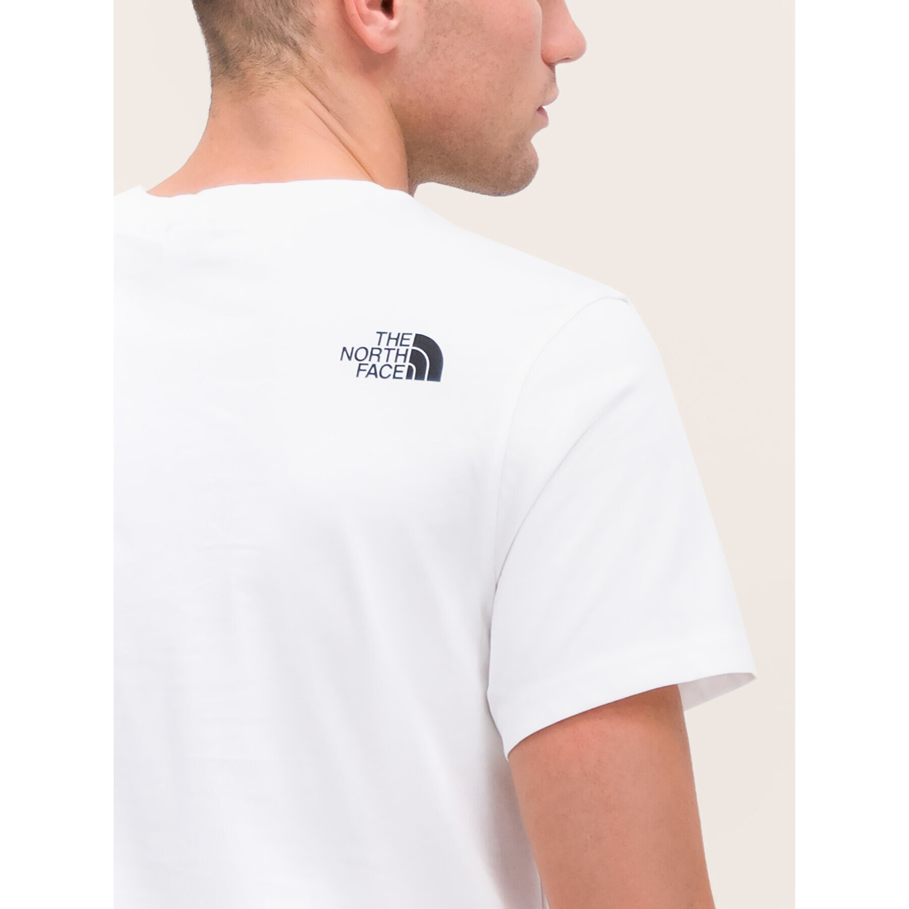 The North Face T-Shirt Simple Dome NF0A2TX5 Bílá Regular Fit - Pepit.cz