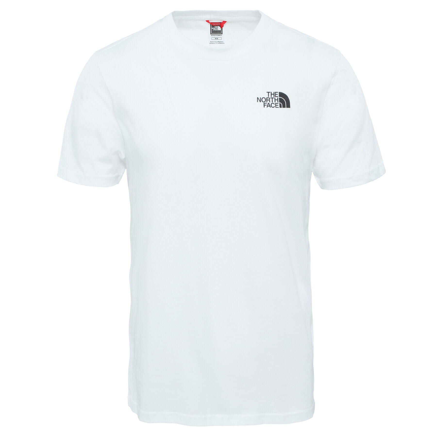 The North Face T-Shirt Simple Dome NF0A2TX5 Bílá Regular Fit - Pepit.cz