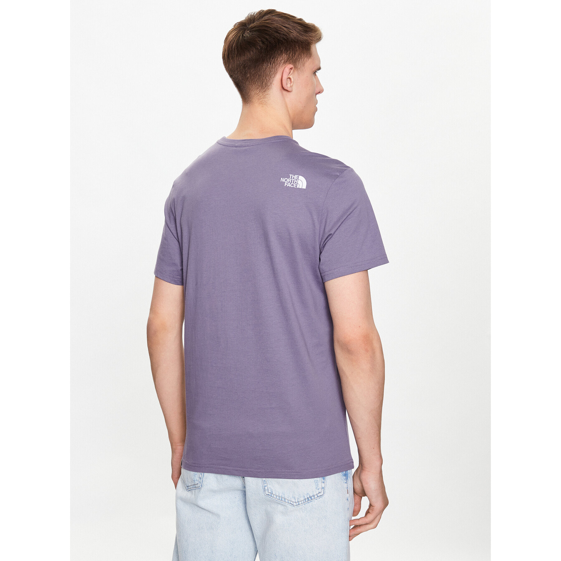 The North Face T-Shirt Simple Dome NF0A2TX5 Fialová Regular Fit - Pepit.cz