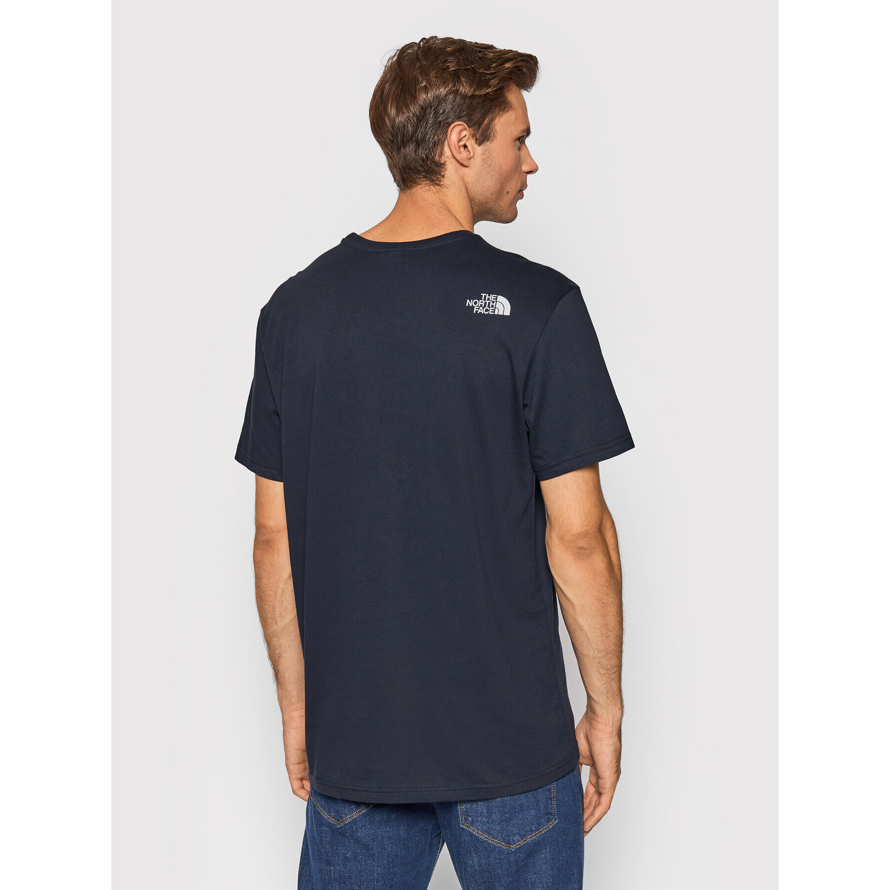 The North Face T-Shirt Simple Dome NF0A2TX5 Tmavomodrá Regular Fit - Pepit.cz