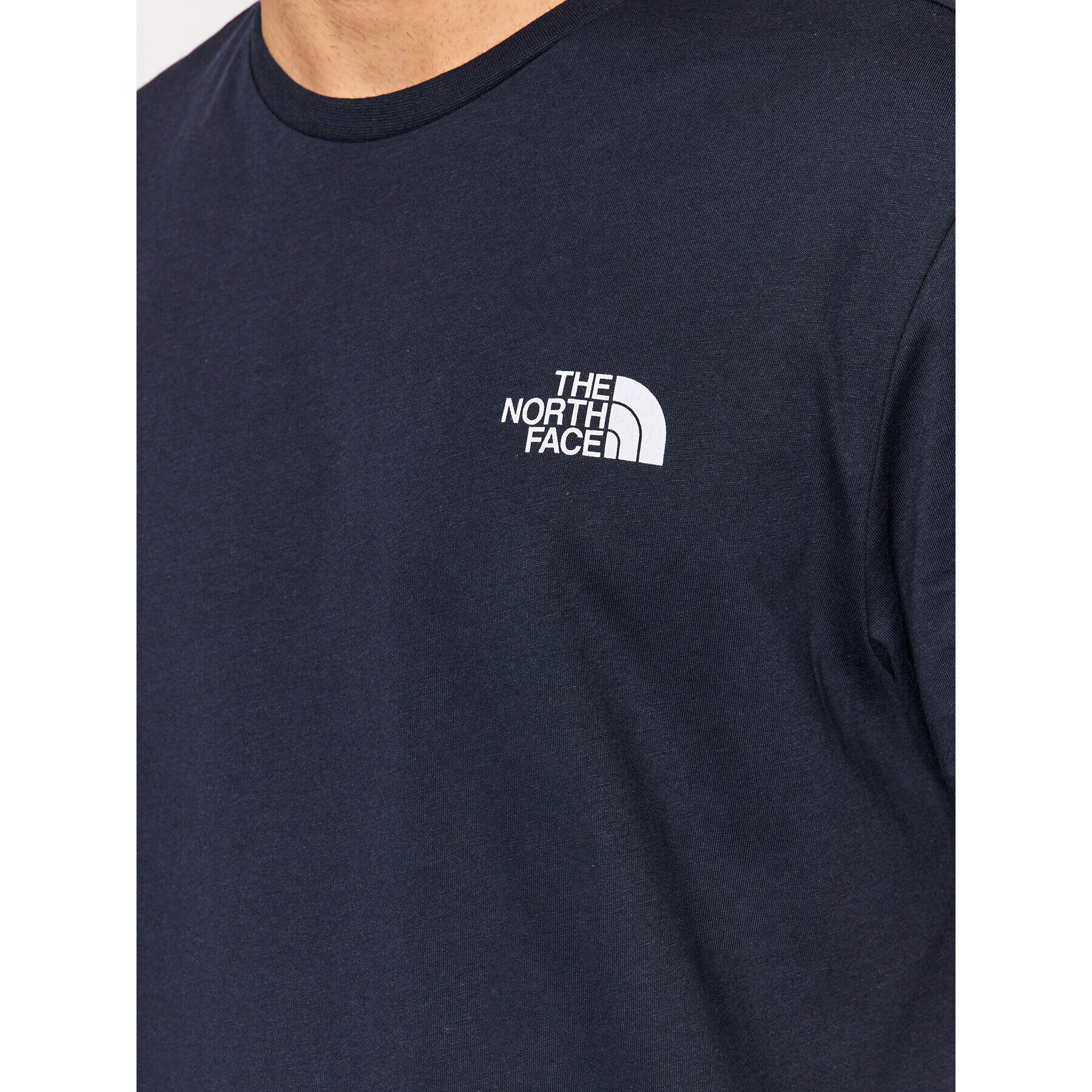 The North Face T-Shirt Simple Dome NF0A2TX5 Tmavomodrá Regular Fit - Pepit.cz