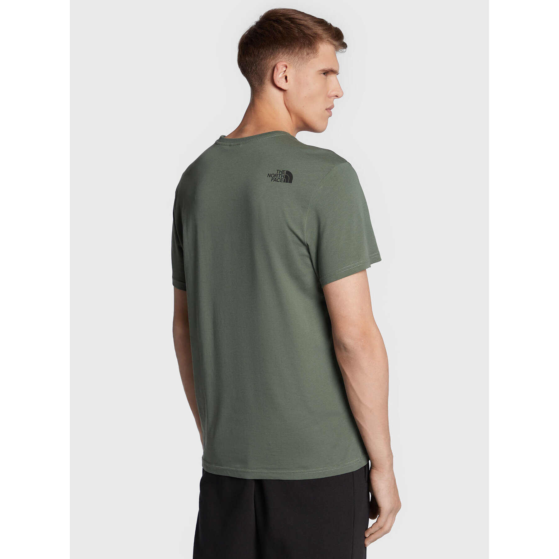 The North Face T-Shirt Simple Dome NF0A2TX5 Zelená Regular Fit - Pepit.cz