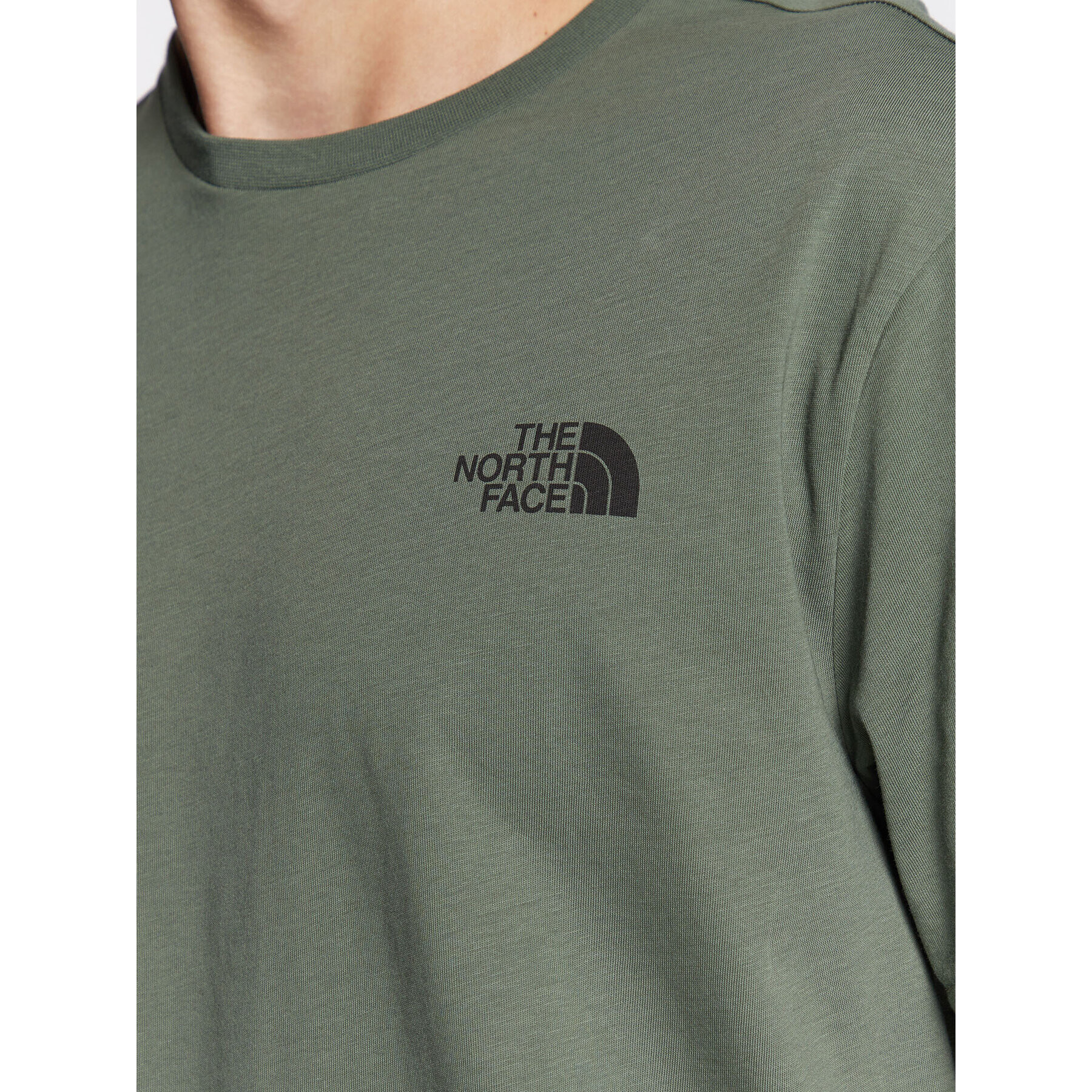 The North Face T-Shirt Simple Dome NF0A2TX5 Zelená Regular Fit - Pepit.cz