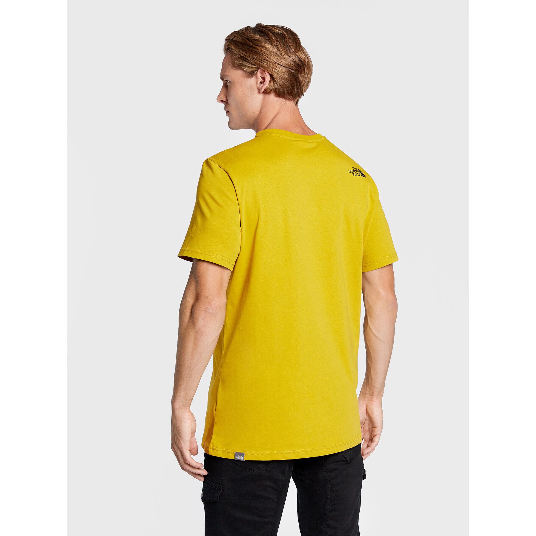 The North Face T-Shirt Simple Dome NF0A2TX57 Žlutá Regular Fit - Pepit.cz