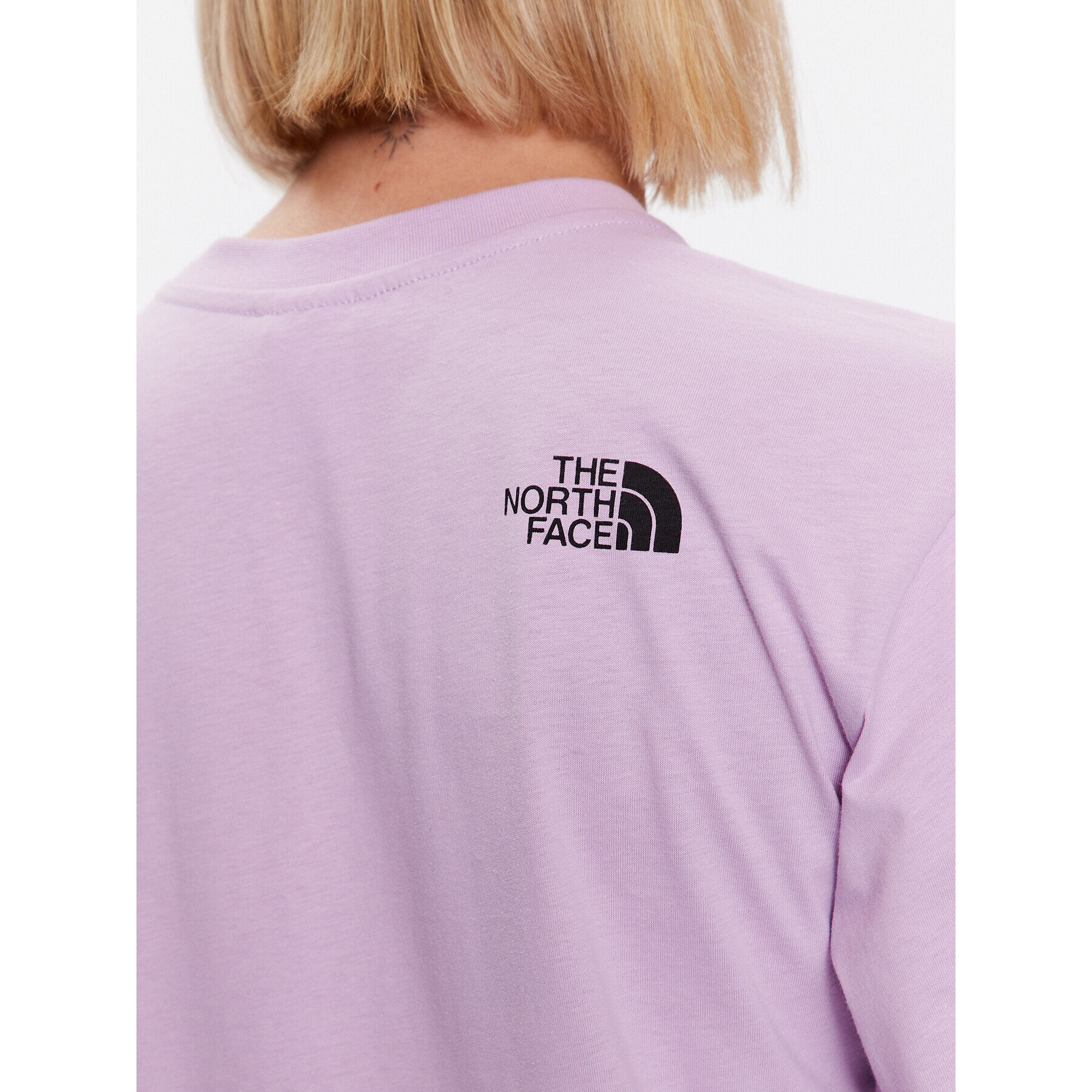 The North Face T-Shirt Simple Dome NF0A4CES Fialová Relaxed Fit - Pepit.cz