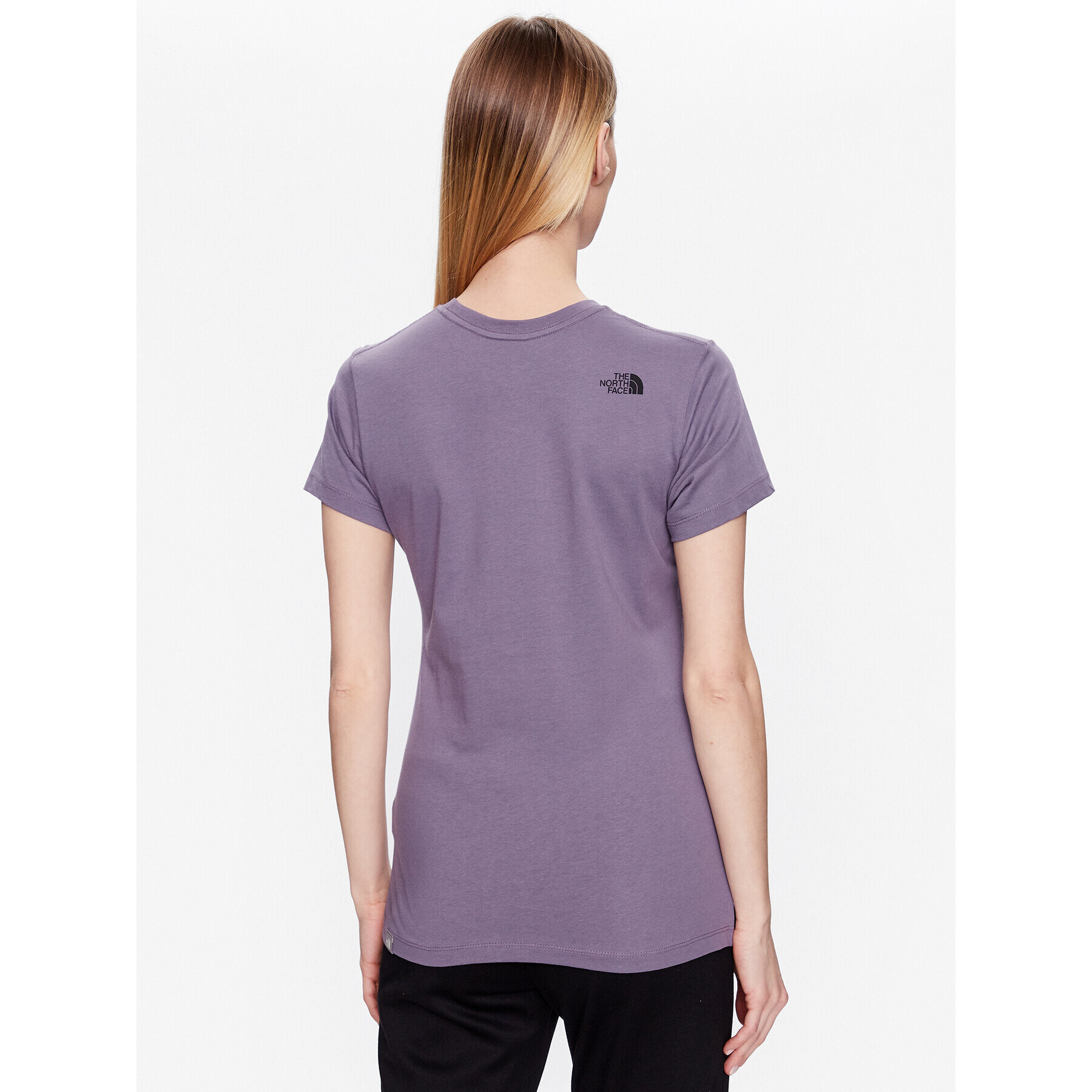 The North Face T-Shirt Simple Dome NF0A4T1A Fialová Regular Fit - Pepit.cz