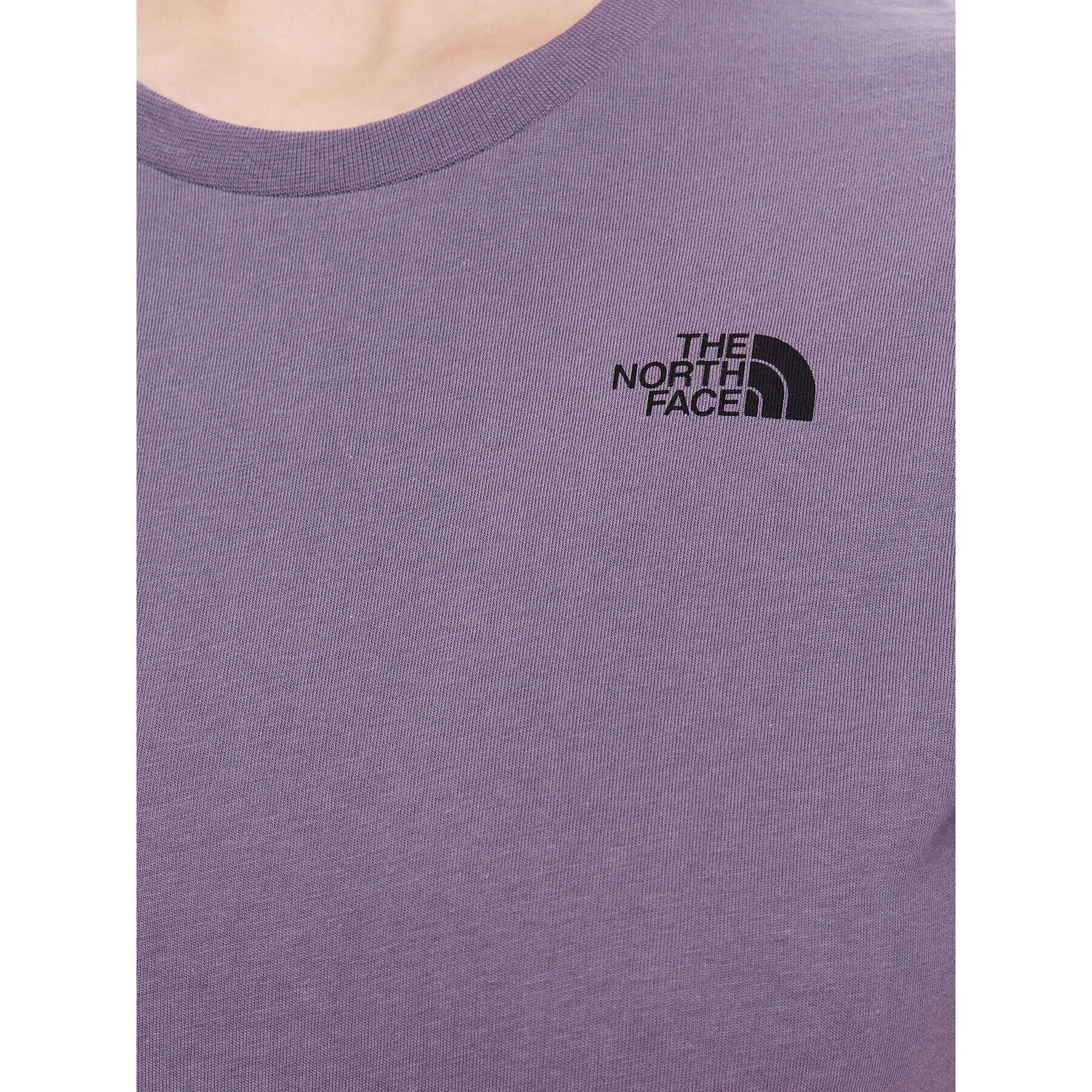 The North Face T-Shirt Simple Dome NF0A4T1A Fialová Regular Fit - Pepit.cz