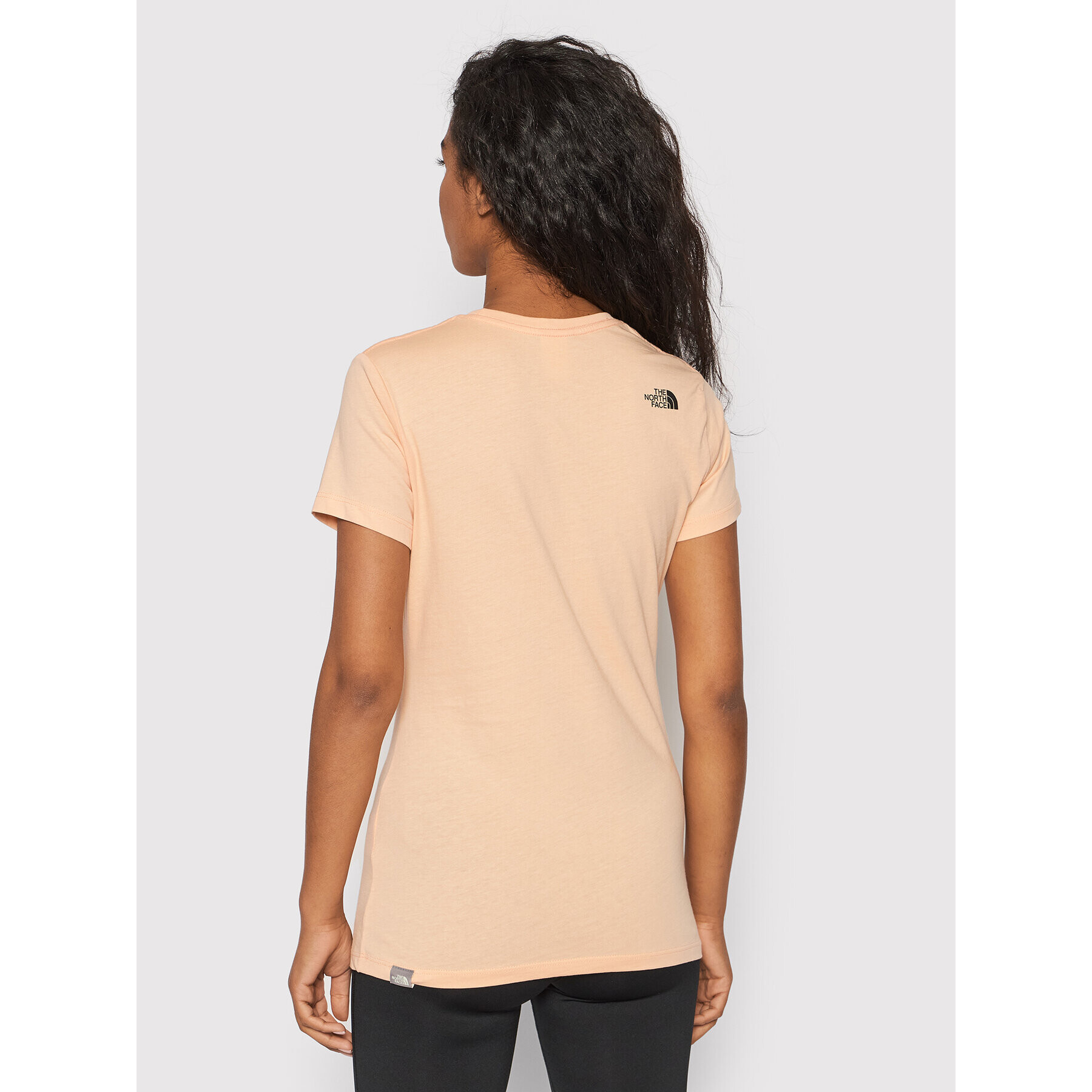 The North Face T-Shirt Simple Dome NF0A4T1A Oranžová Regular Fit - Pepit.cz