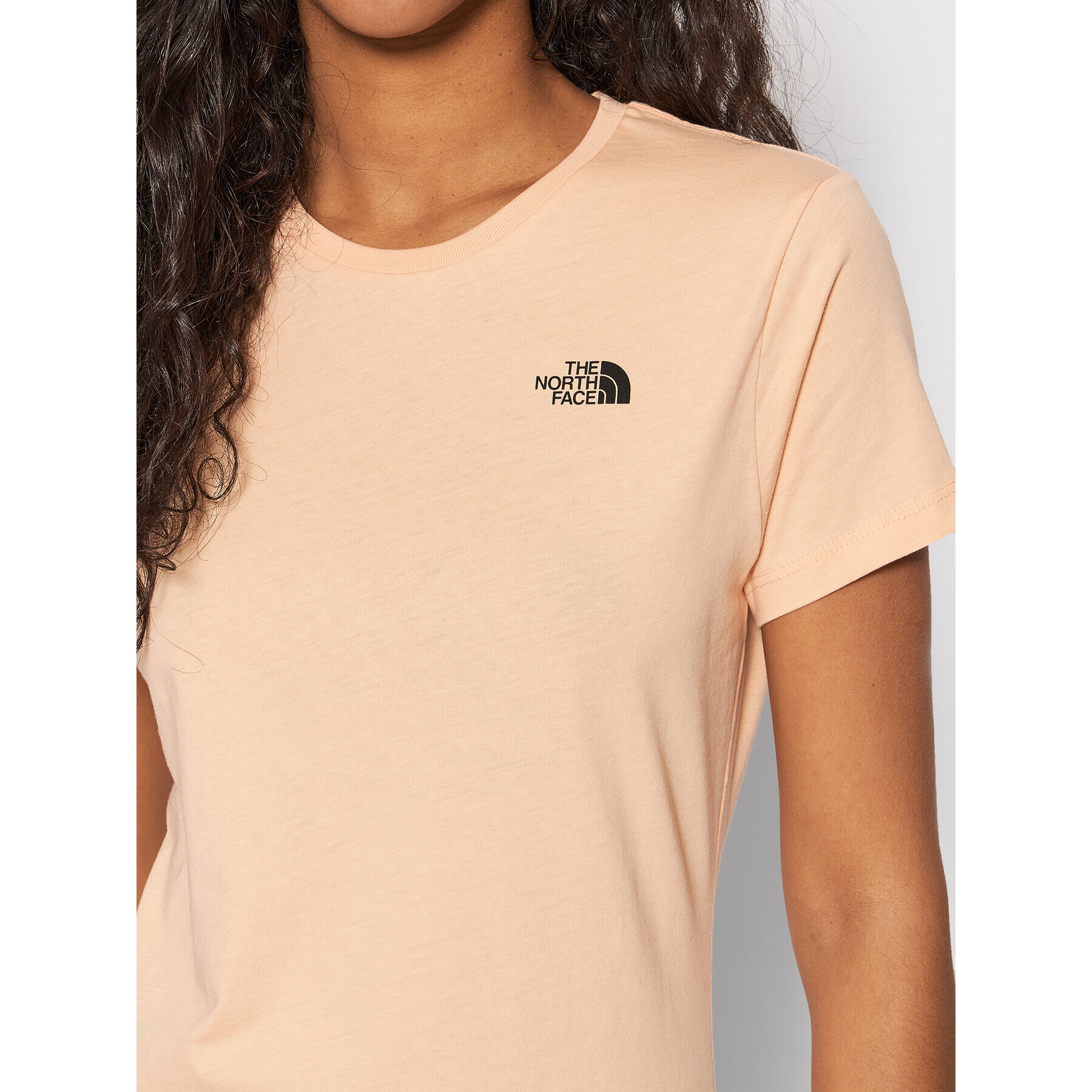 The North Face T-Shirt Simple Dome NF0A4T1A Oranžová Regular Fit - Pepit.cz