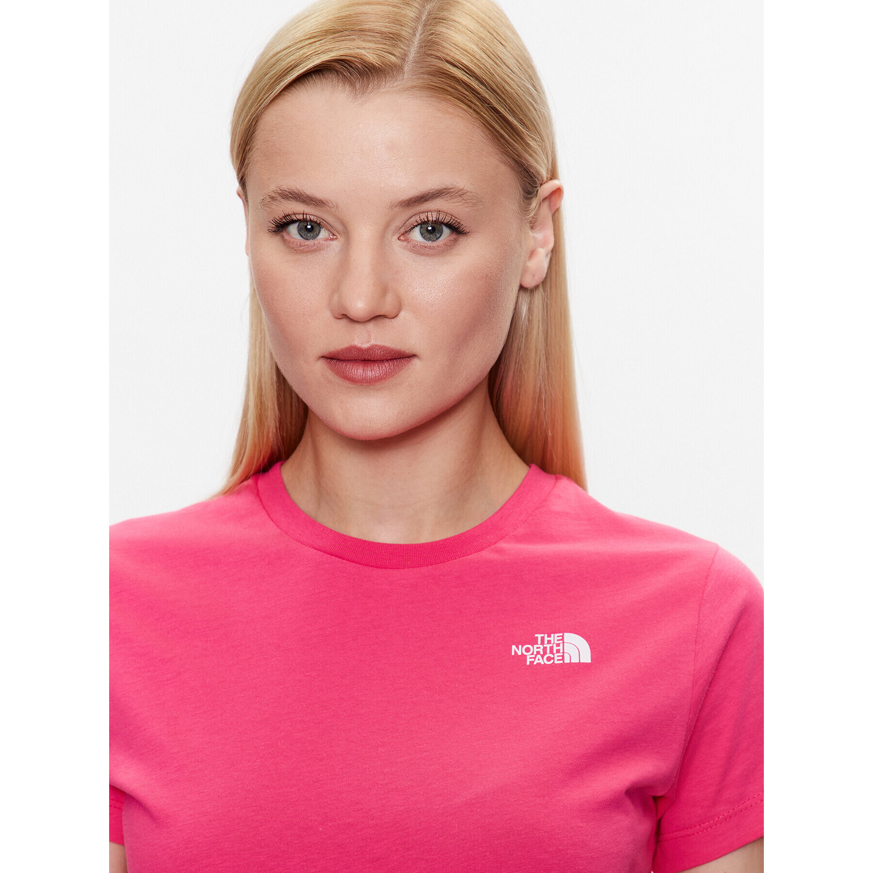 The North Face T-Shirt Simple Dome NF0A4T1A Růžová Regular Fit - Pepit.cz