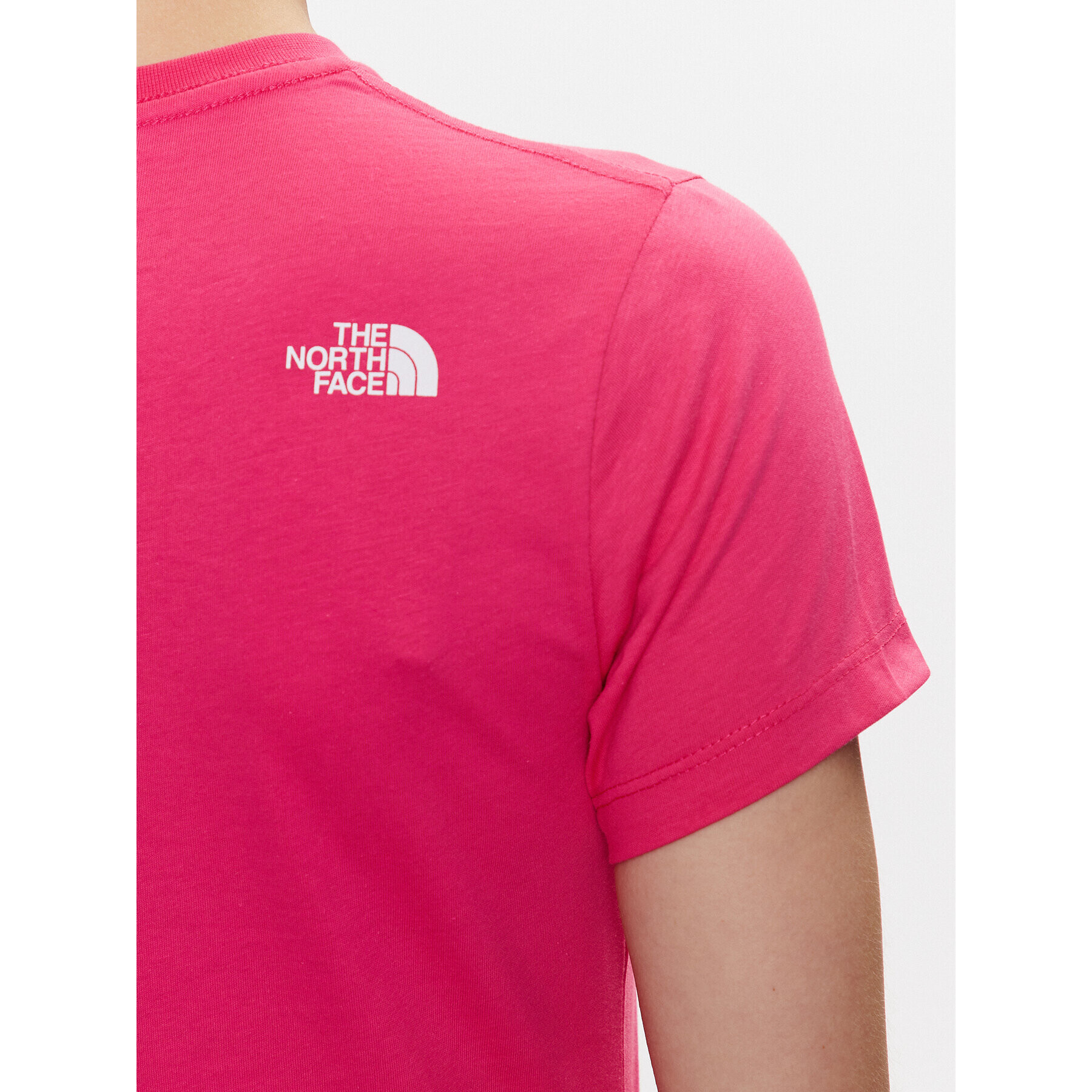 The North Face T-Shirt Simple Dome NF0A4T1A Růžová Regular Fit - Pepit.cz