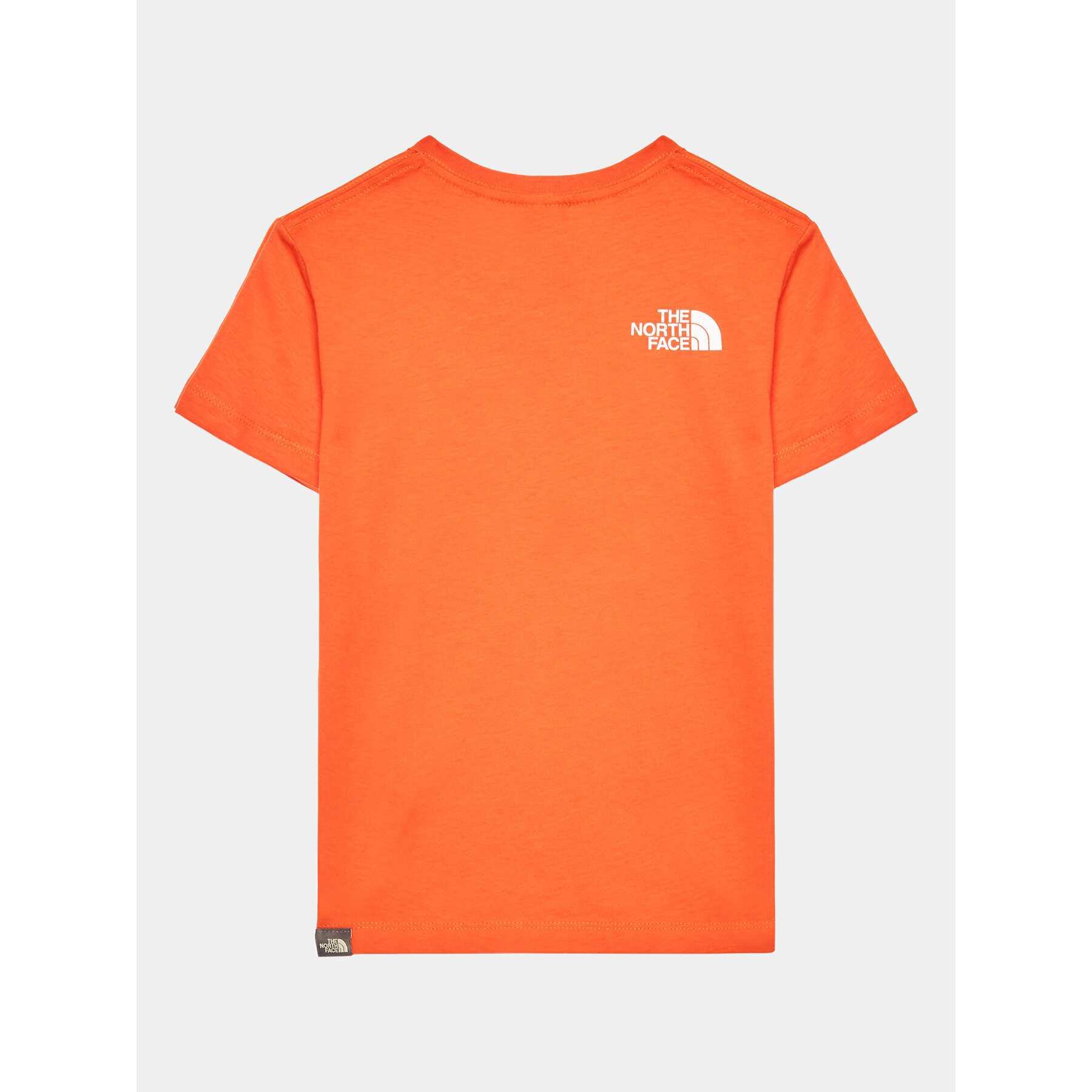 The North Face T-Shirt Simple Dome NF0A82EA Oranžová Regular Fit - Pepit.cz