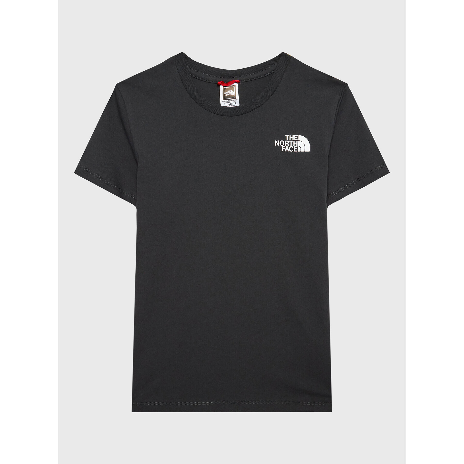 The North Face T-Shirt Simple Dome NF0A82EA Šedá Regular Fit - Pepit.cz