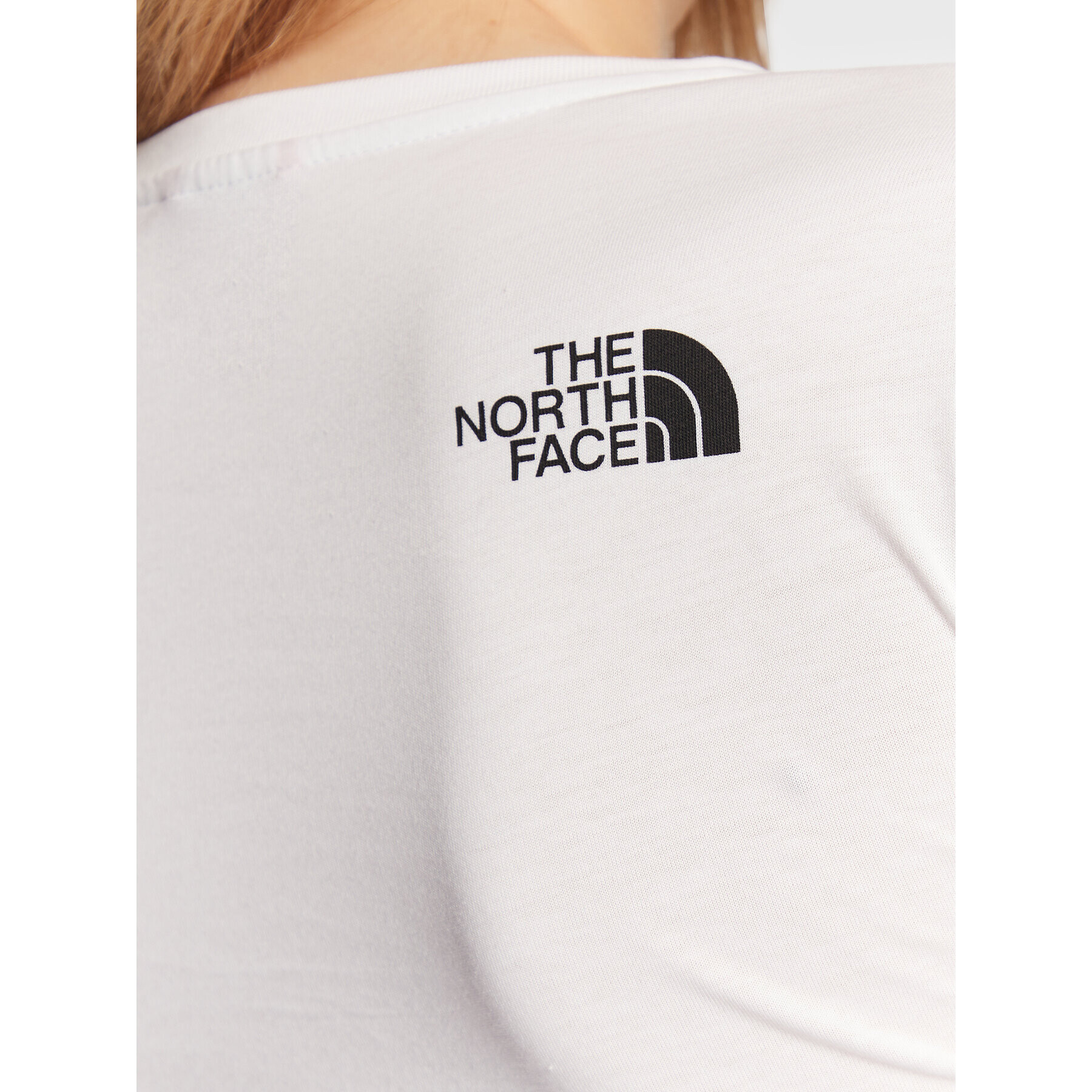 The North Face T-Shirt Simple Dome NF0A82EC Bílá Regular Fit - Pepit.cz