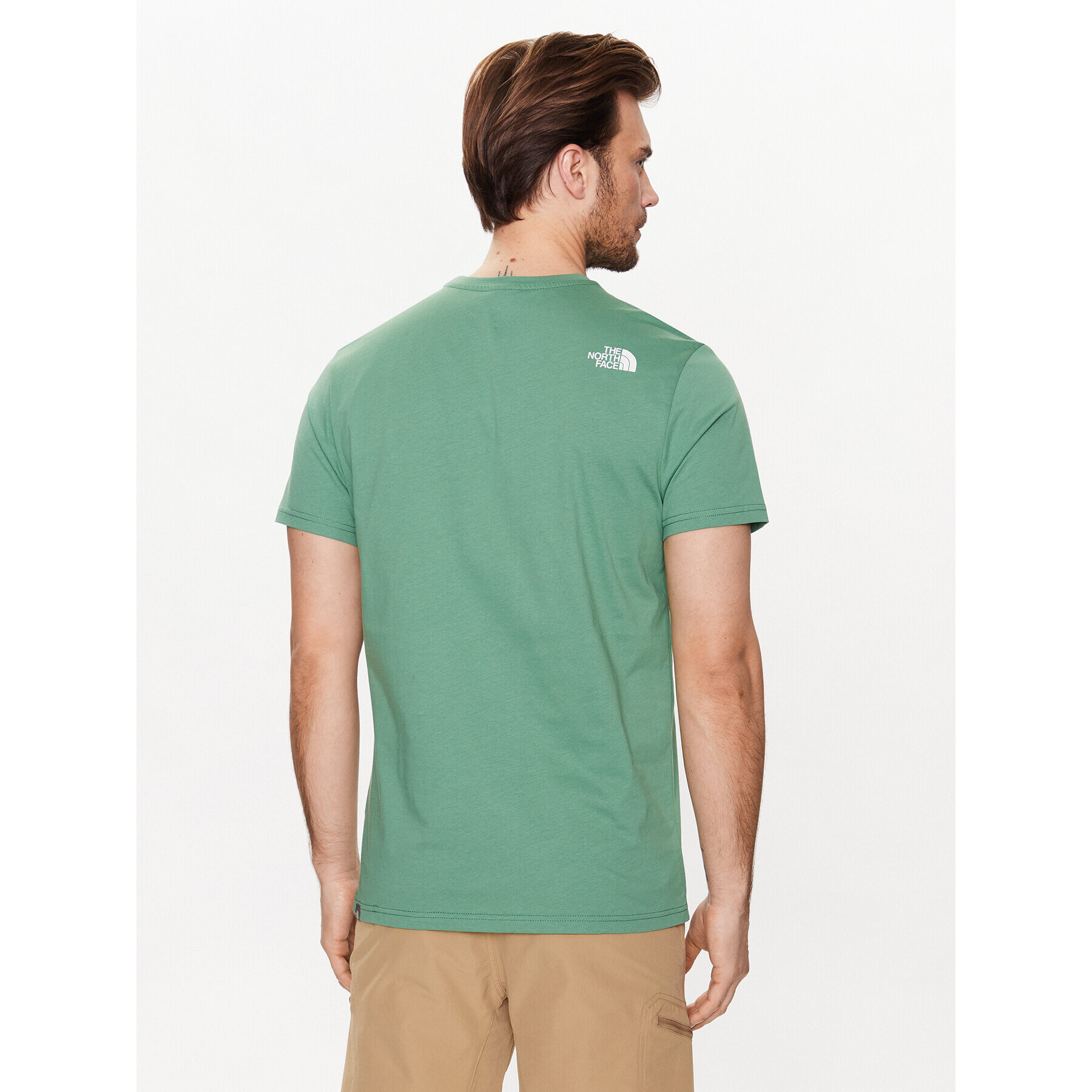 The North Face T-Shirt Simple Dome Tee Zelená Regular Fit - Pepit.cz