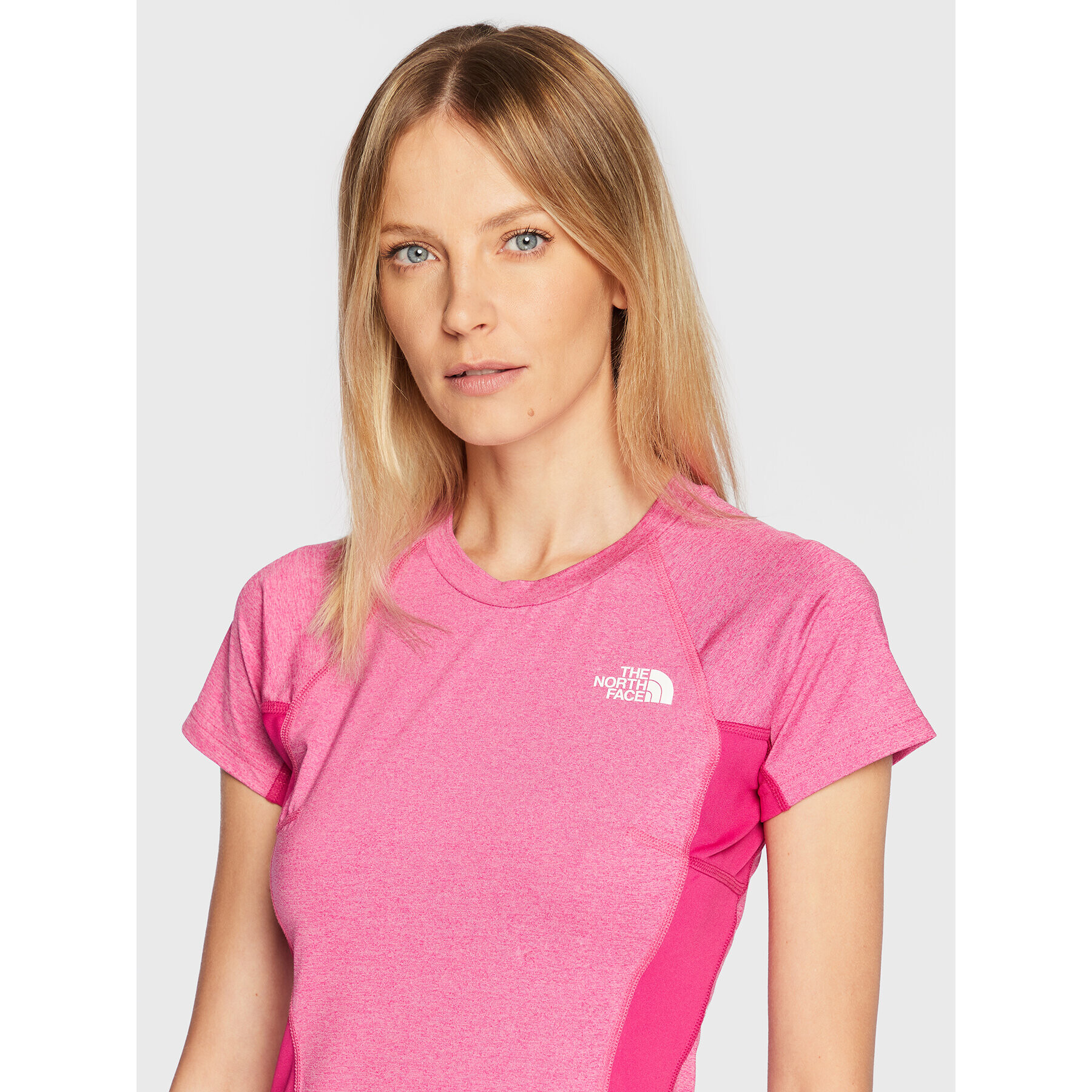 The North Face T-Shirt W Ao NF0A5IFK Růžová Regular Fit - Pepit.cz