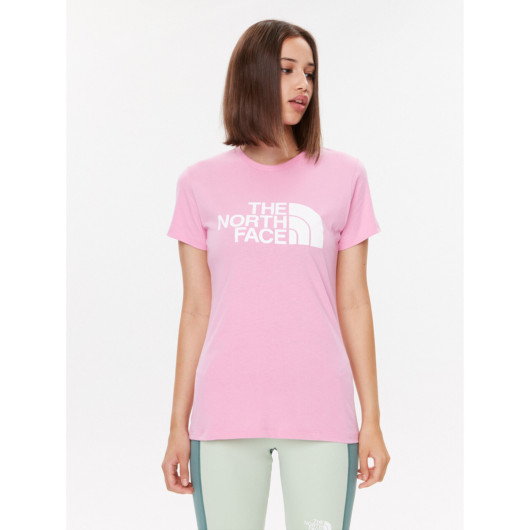 The North Face T-Shirt W S/S Easy TeeNF0A4T1QI0W1 Růžová Regular Fit - Pepit.cz