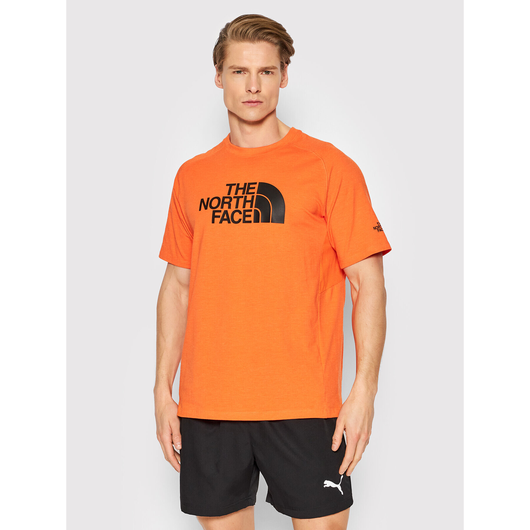 The North Face T-Shirt Wicker Graphic NF0A2XL9 Oranžová Regular Fit - Pepit.cz