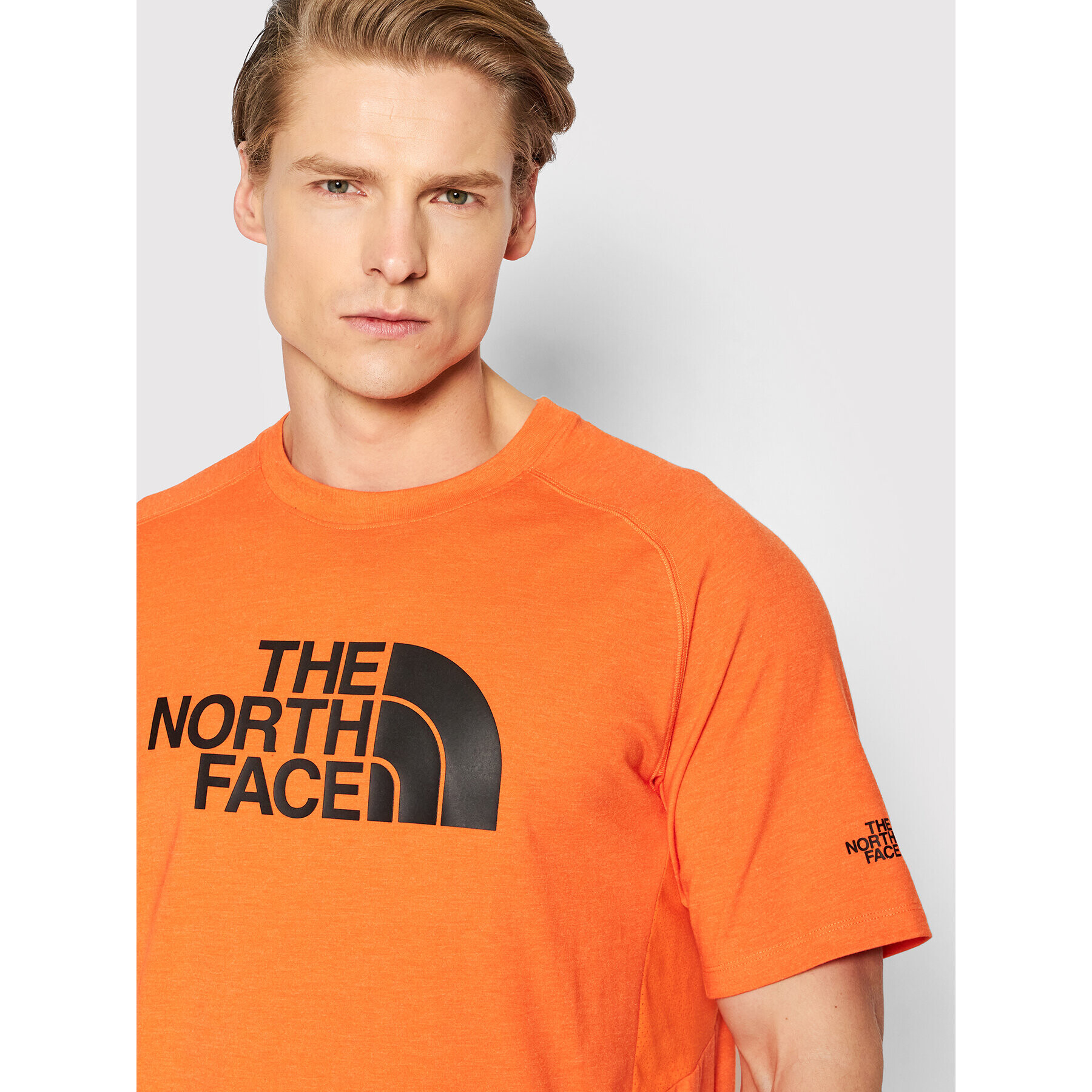 The North Face T-Shirt Wicker Graphic NF0A2XL9 Oranžová Regular Fit - Pepit.cz