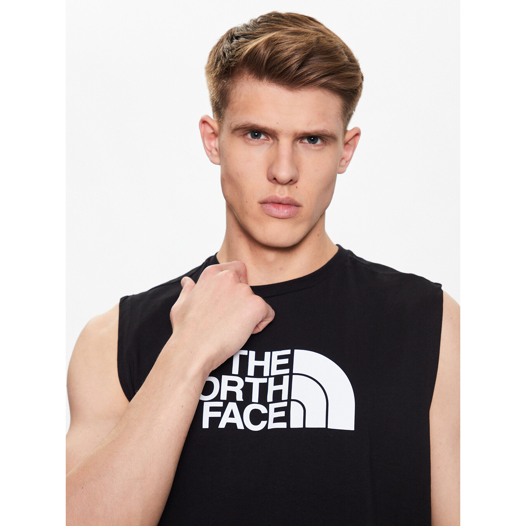 The North Face Tank top Easy NF0A5IGY Černá Regular Fit - Pepit.cz