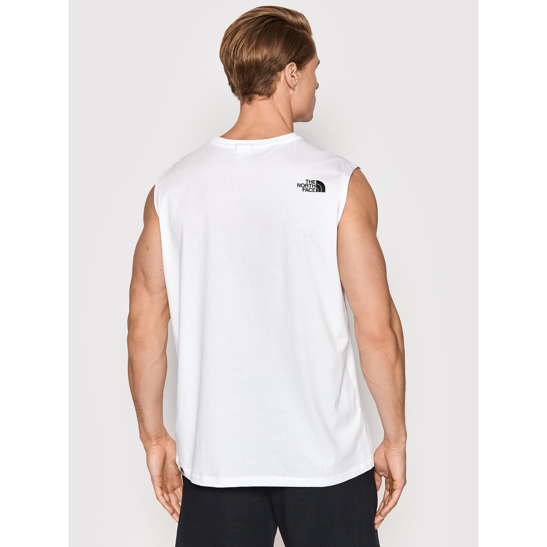 The North Face Tank top M Easy NF0A5IGY Bílá Regular Fit - Pepit.cz