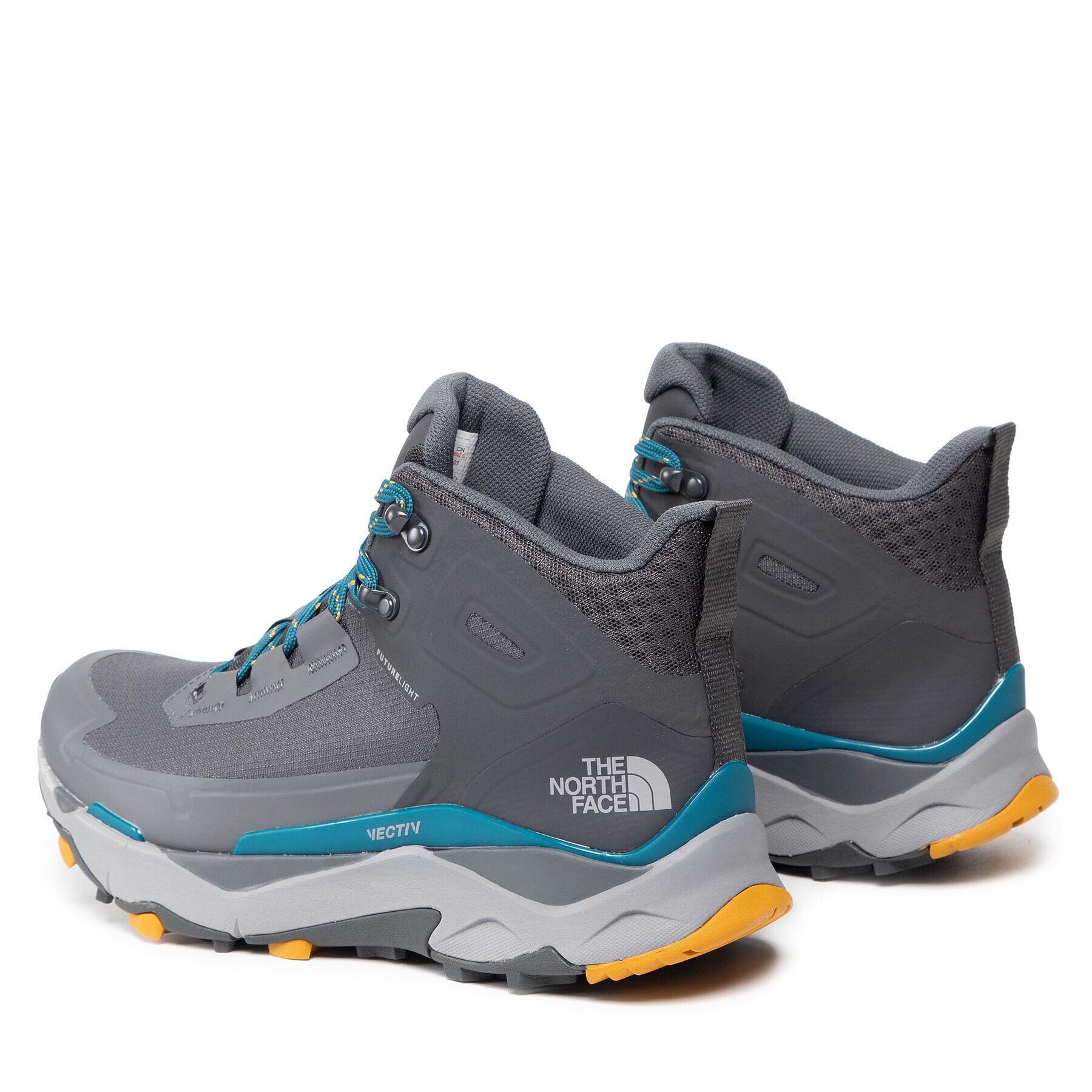 The North Face Trekingová obuv Men's Vectiv Exploris Mid Futurelight NF0A4T2U0Z11 Šedá - Pepit.cz