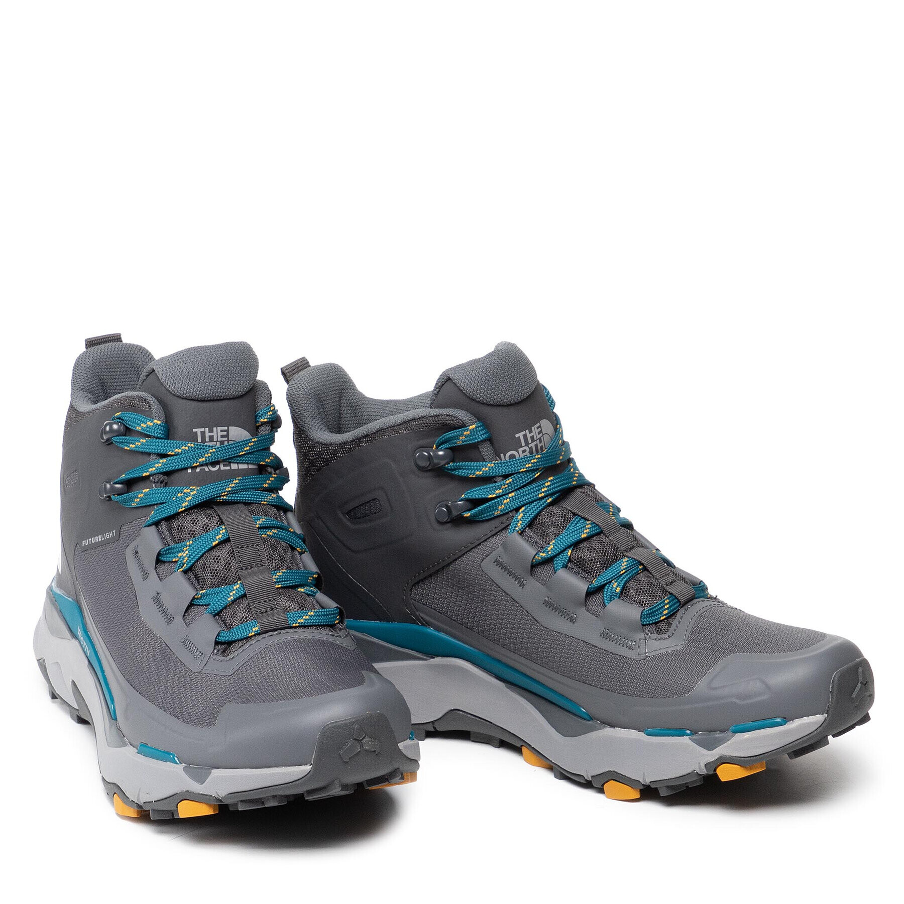 The North Face Trekingová obuv Men's Vectiv Exploris Mid Futurelight NF0A4T2U0Z11 Šedá - Pepit.cz