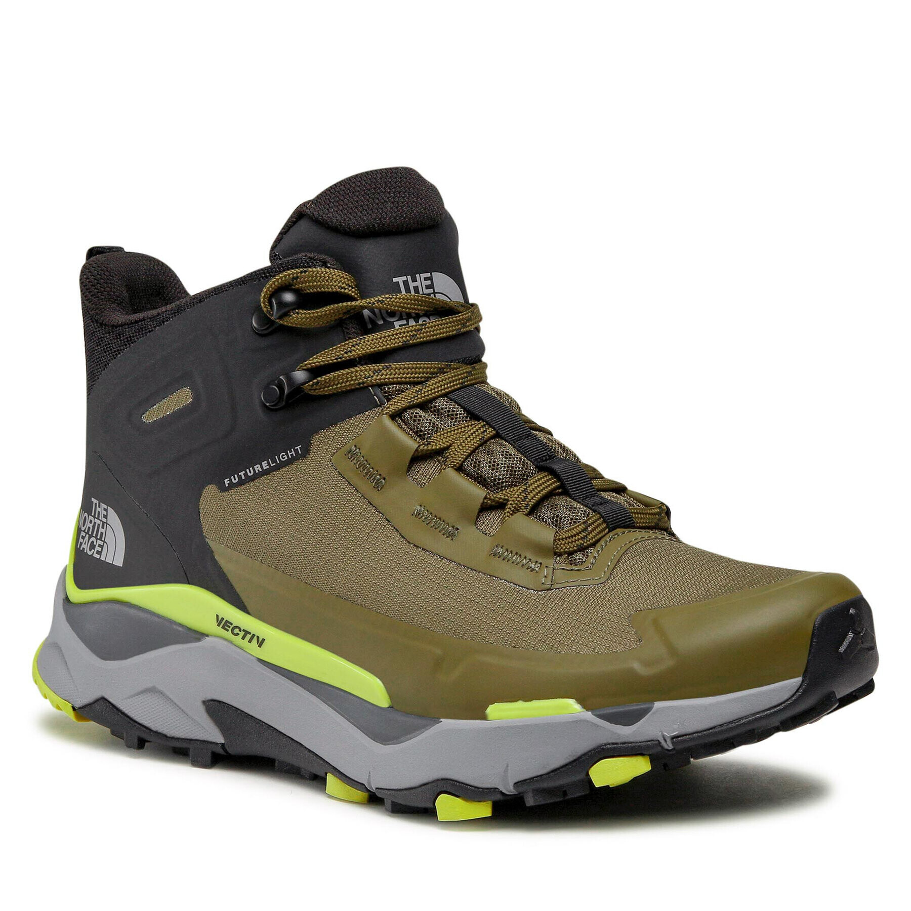 The North Face Trekingová obuv Vectiv Exokoris Mid Futurelight NF0A4T2UWMB-070 Zelená - Pepit.cz