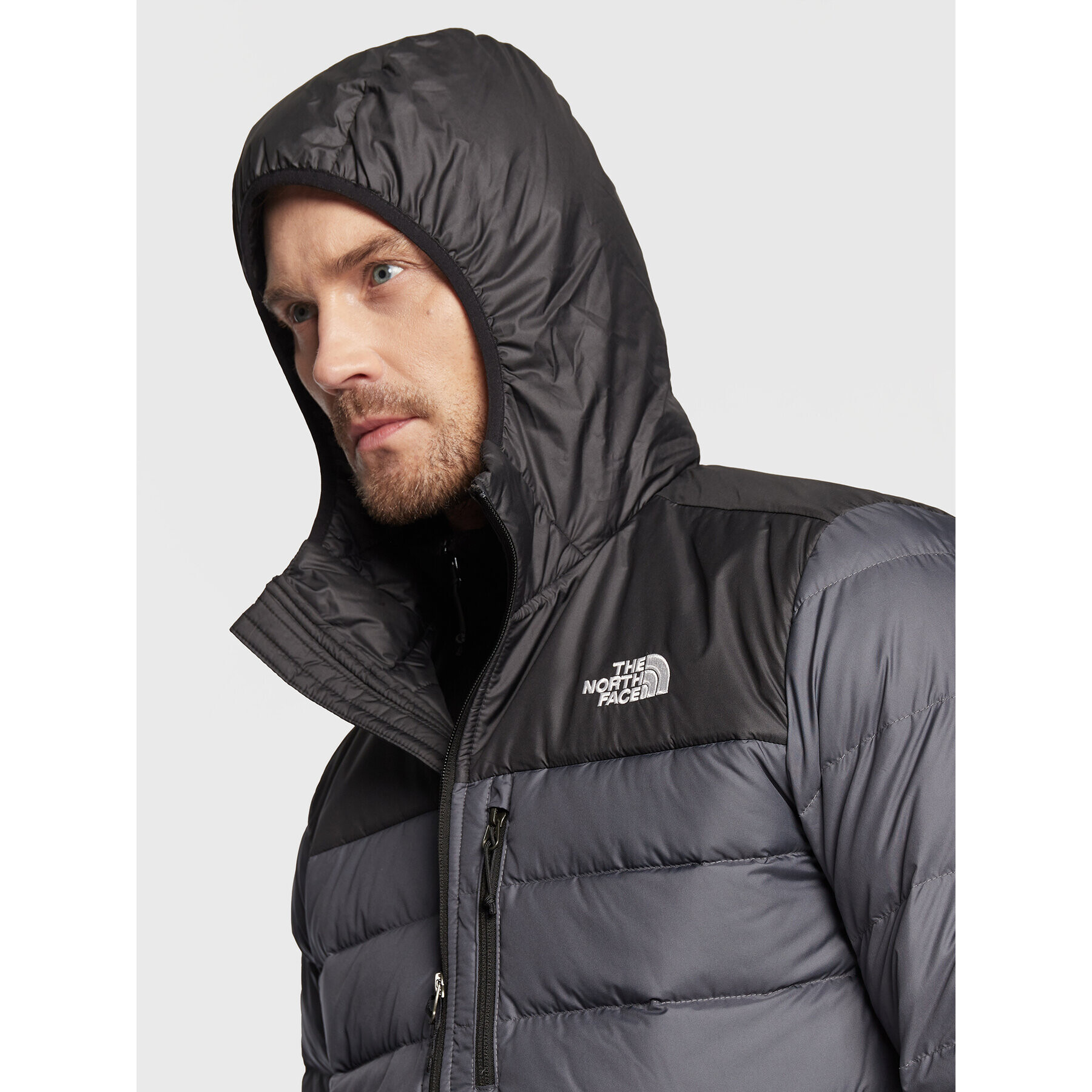 The North Face Vatovaná bunda Aconcagua NF0A4R26 Šedá Regular Fit - Pepit.cz