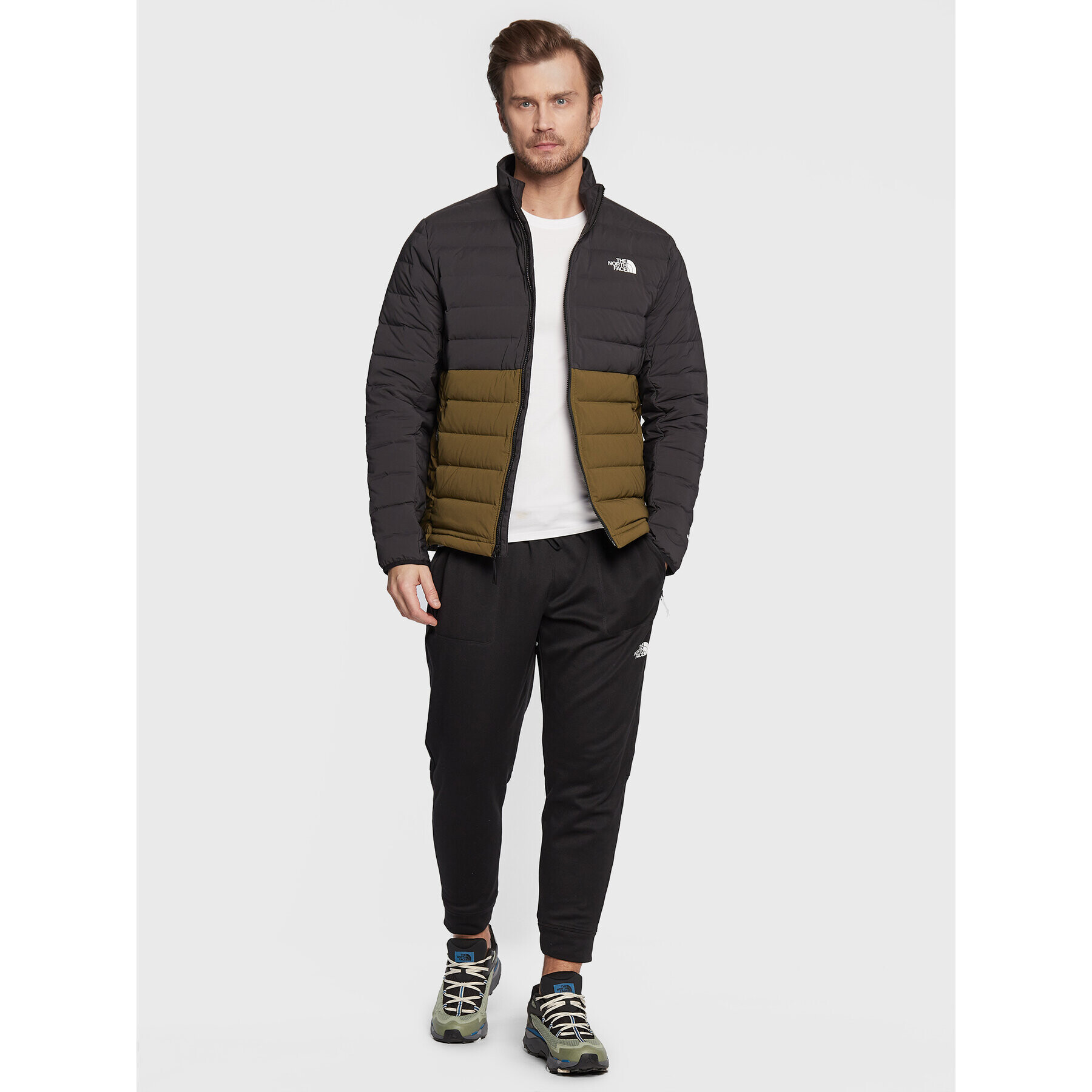 The North Face Vatovaná bunda Belleview NF0A7UJF Zelená Slim Fit - Pepit.cz