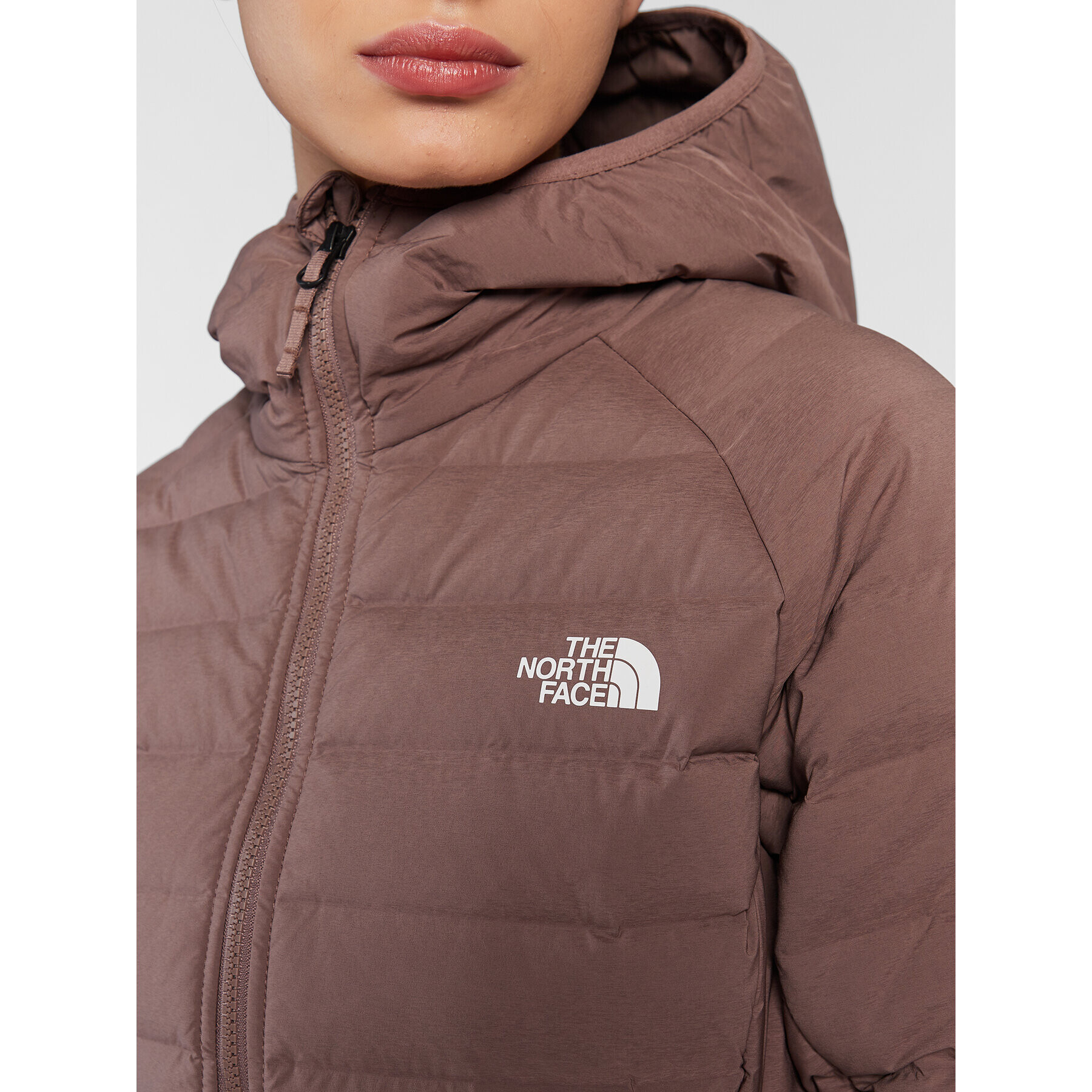 The North Face Vatovaná bunda Belleview NF0A7UK5 Hnědá Regular Fit - Pepit.cz