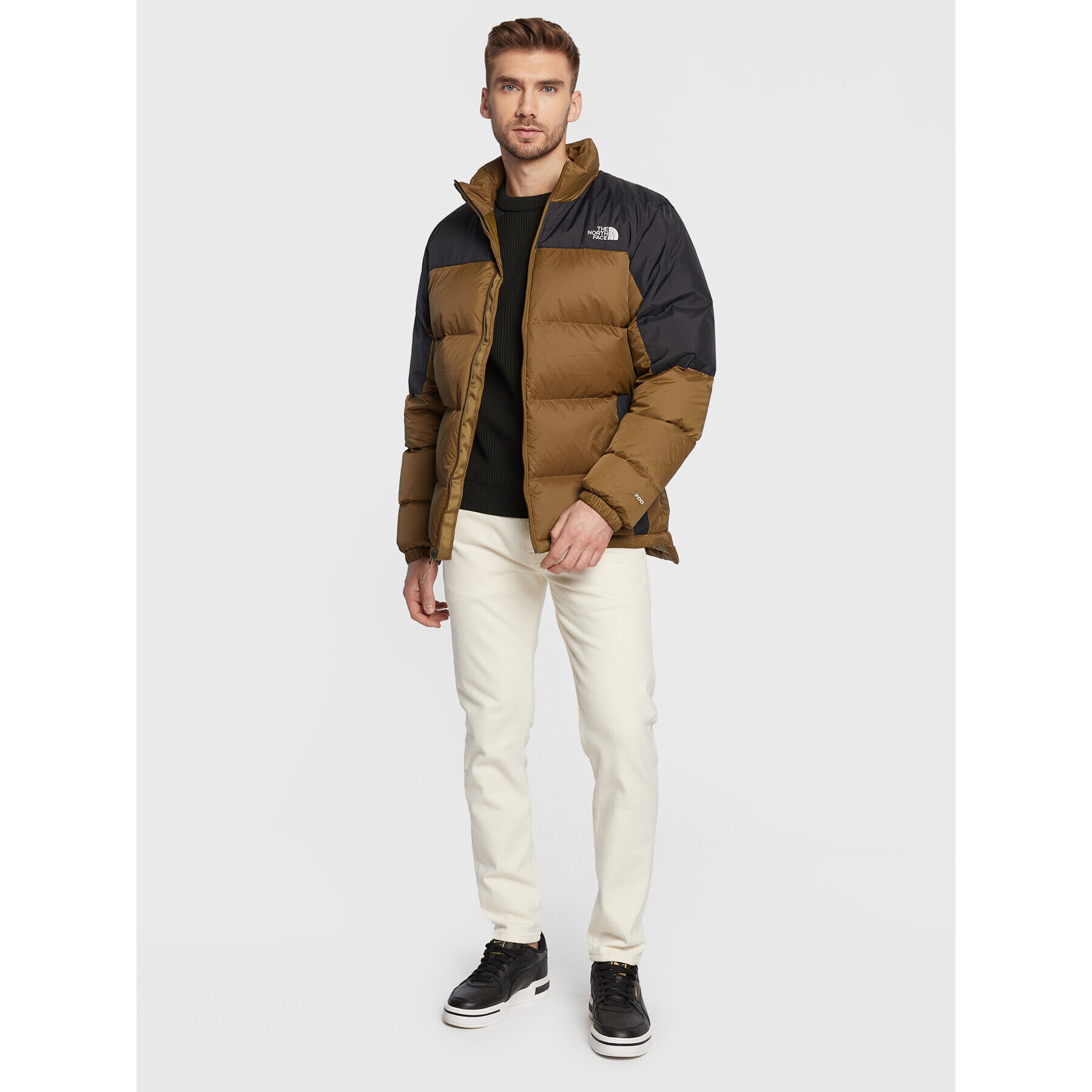 The North Face Vatovaná bunda Diablo NF0A4M9J Khaki Regular Fit - Pepit.cz