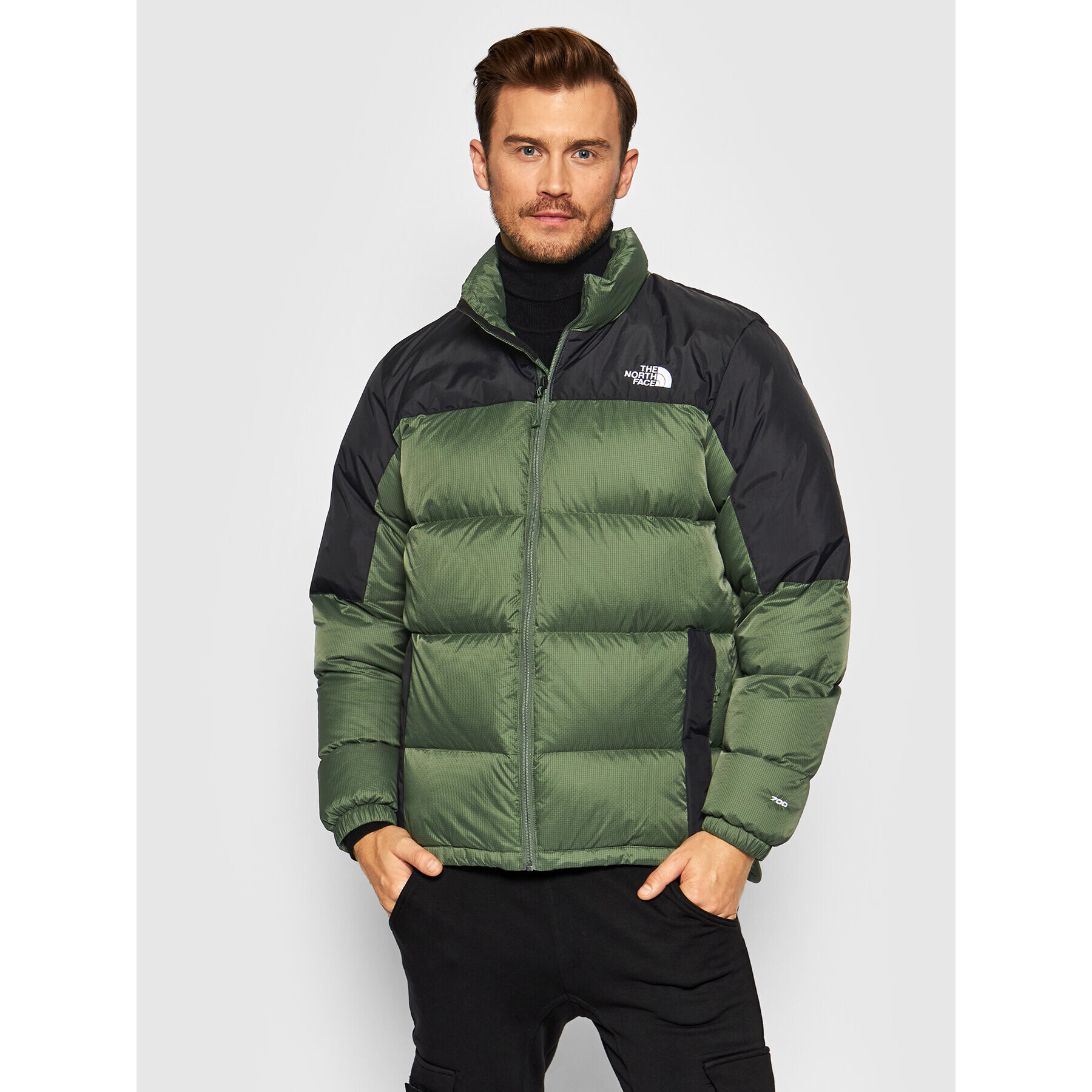 The North Face Vatovaná bunda Diablo NF0A4M9J Zelená Regular Fit - Pepit.cz