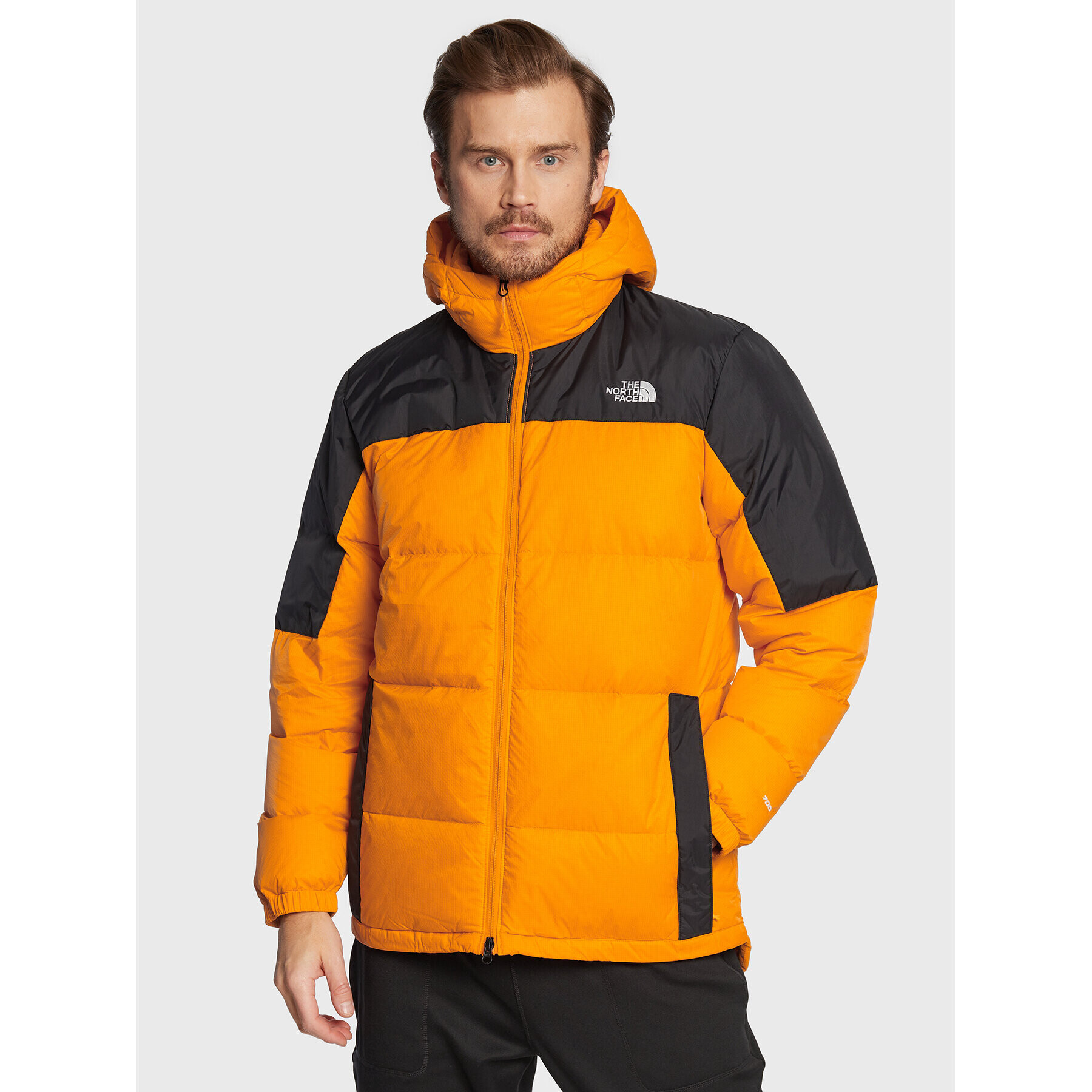 The North Face Vatovaná bunda Diablo NF0A4M9L Oranžová Regular Fit - Pepit.cz