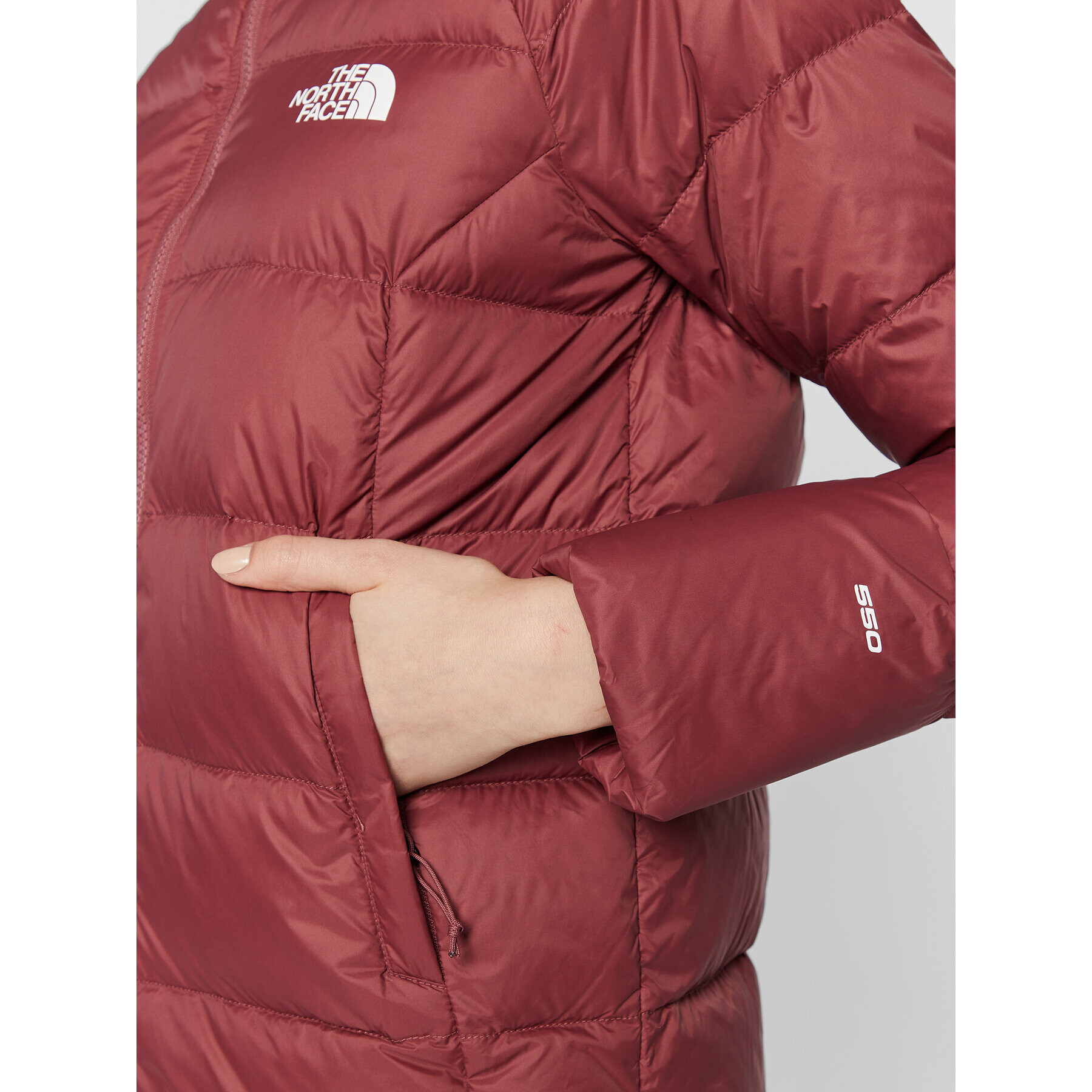 The North Face Vatovaná bunda Hyalite Down NF0A7Z9R Bordó Regular Fit - Pepit.cz