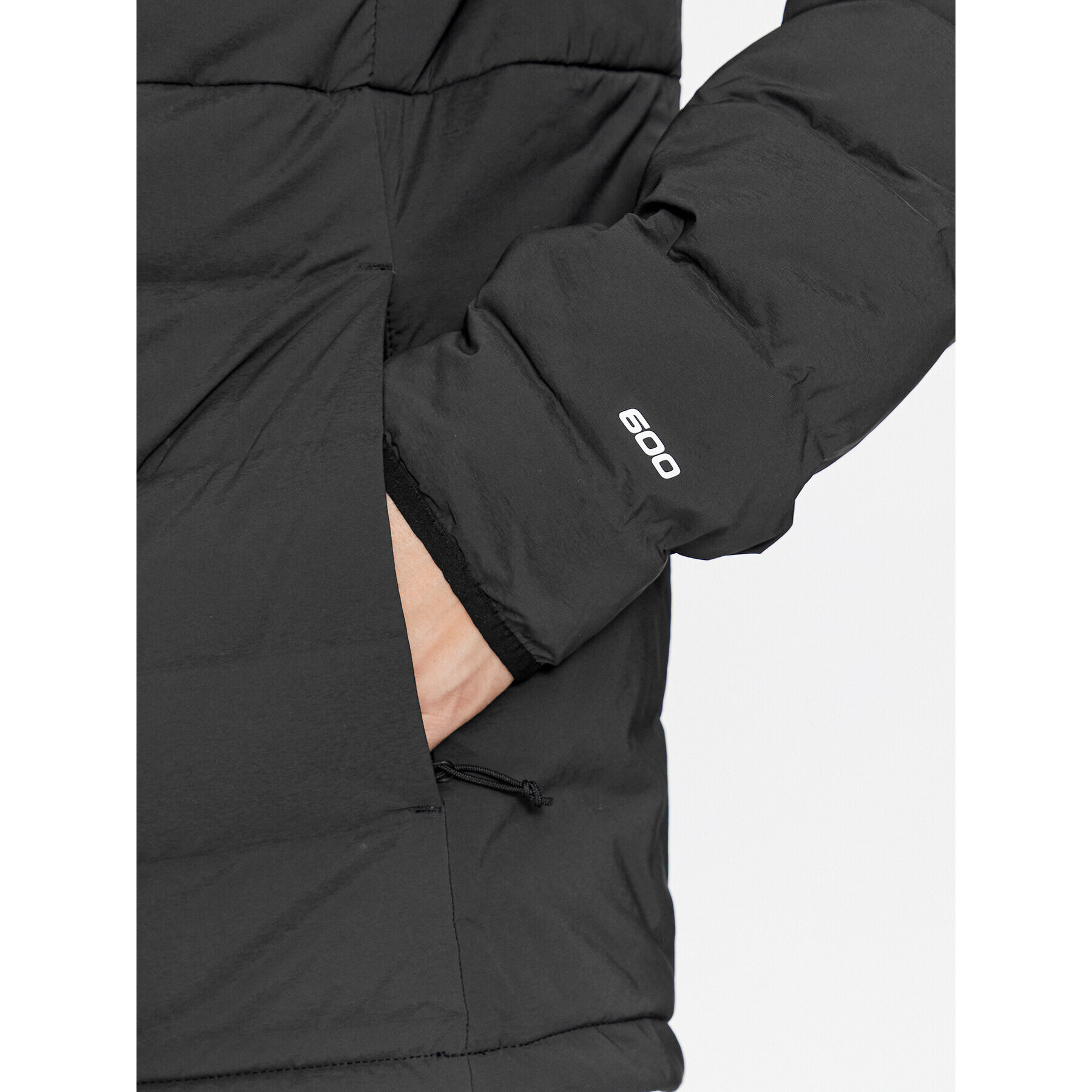 The North Face Vatovaná bunda M Belleview Stretch Down HoodieNF0A7UJEJK31 Černá Regular Fit - Pepit.cz