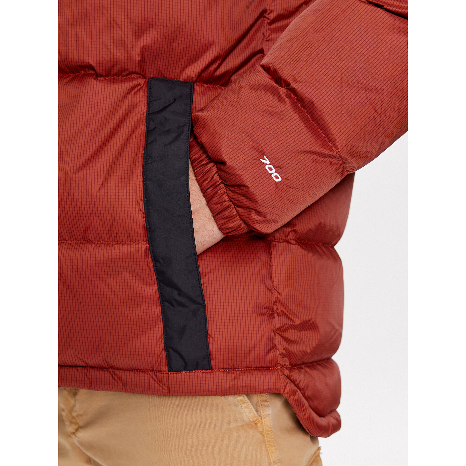 The North Face Vatovaná bunda M Diablo Down HoodieNF0A4M9LWEW1 Hnědá Regular Fit - Pepit.cz