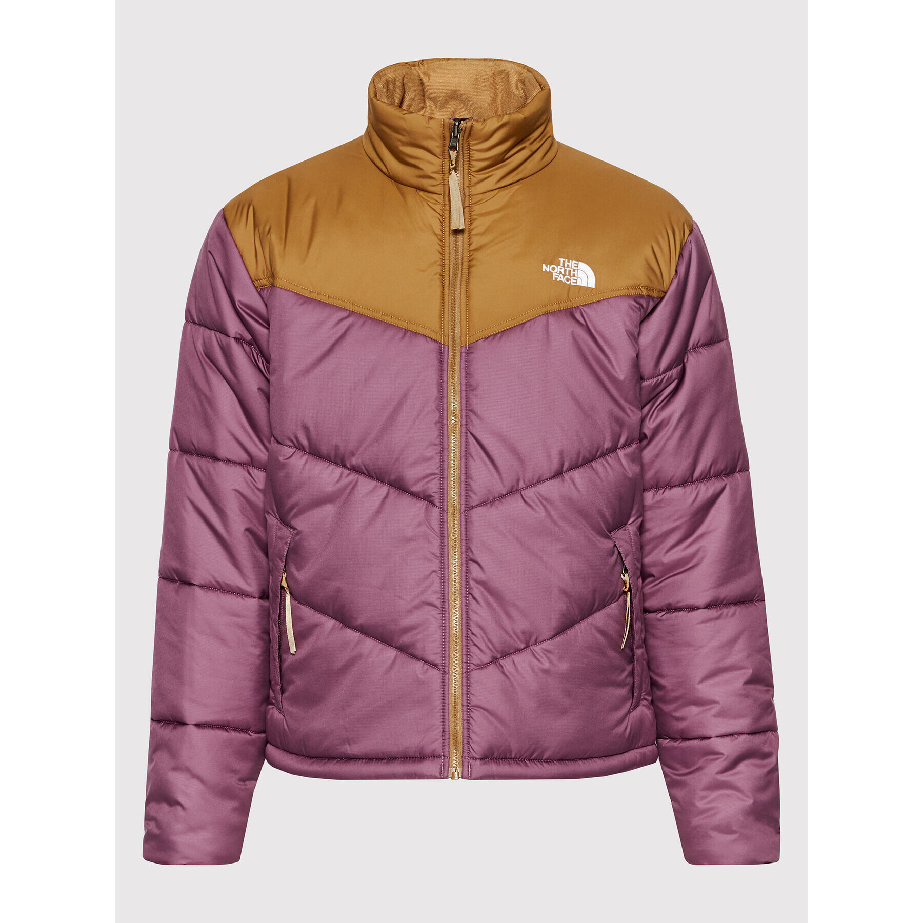 The North Face Vatovaná bunda Saikuru NF0A2VEZ Fialová Regular Fit - Pepit.cz