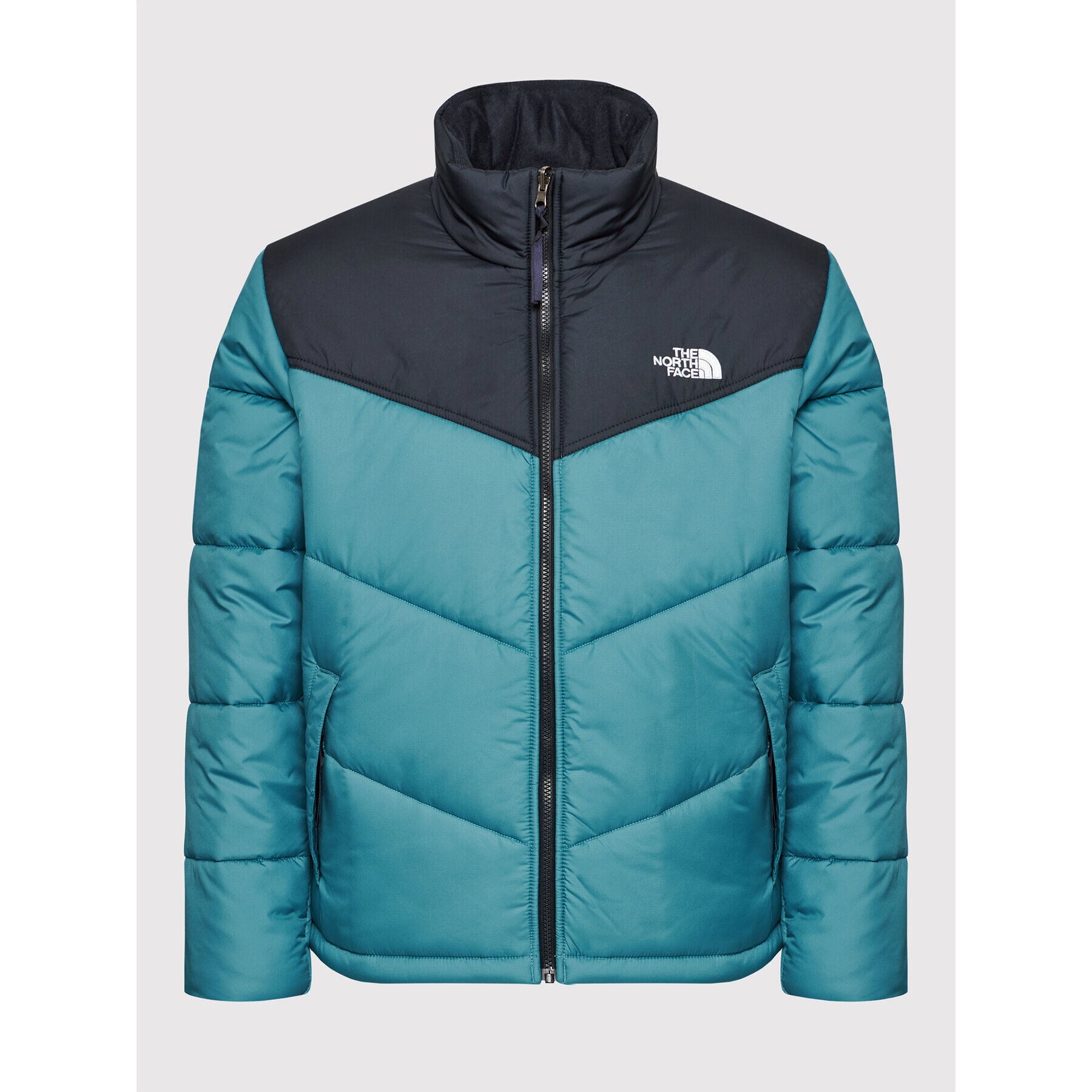 The North Face Vatovaná bunda Saikuru NF0A2VEZ Modrá Regular Fit - Pepit.cz