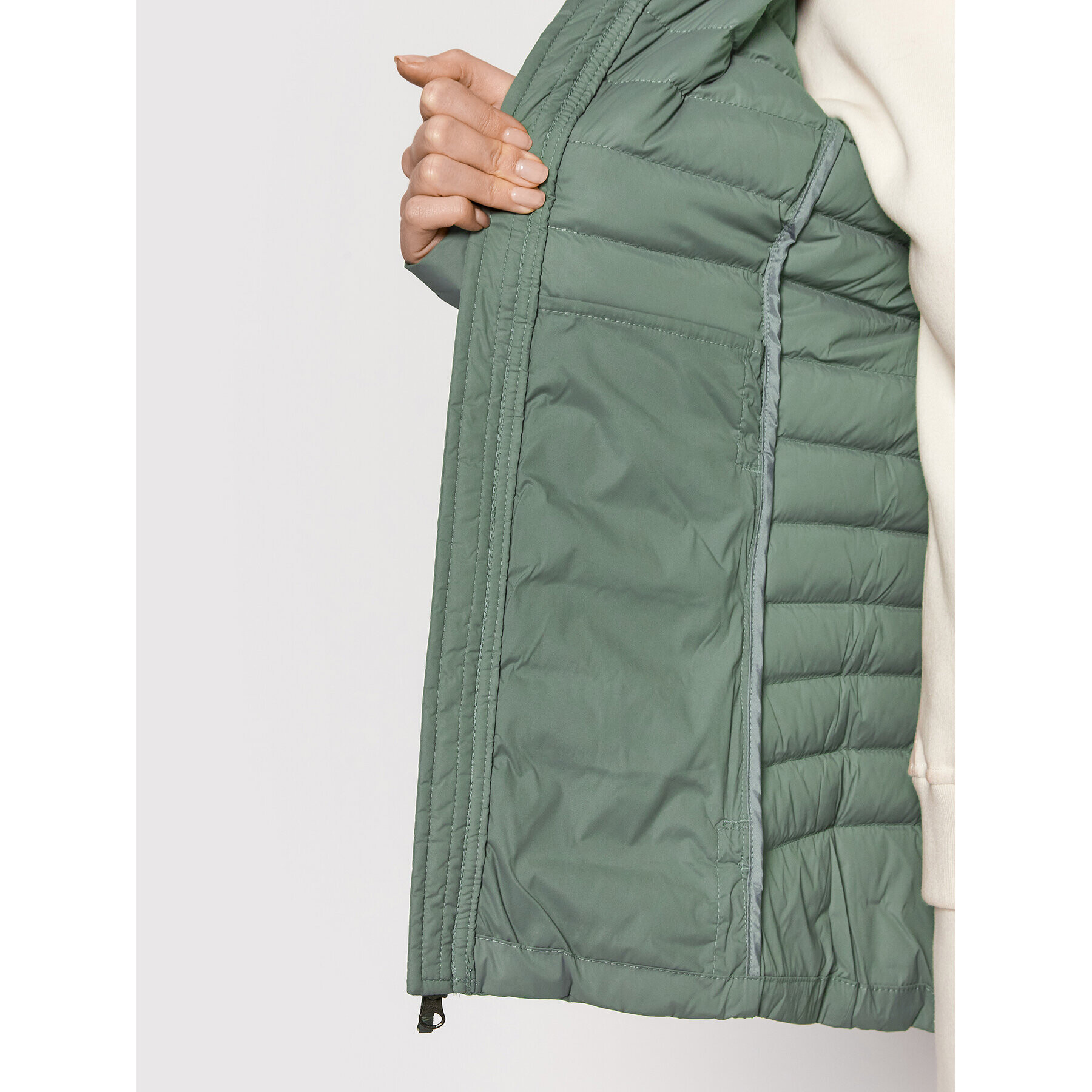 The North Face Vatovaná bunda Stretch NF0A4R4K Zelená Regular Fit - Pepit.cz