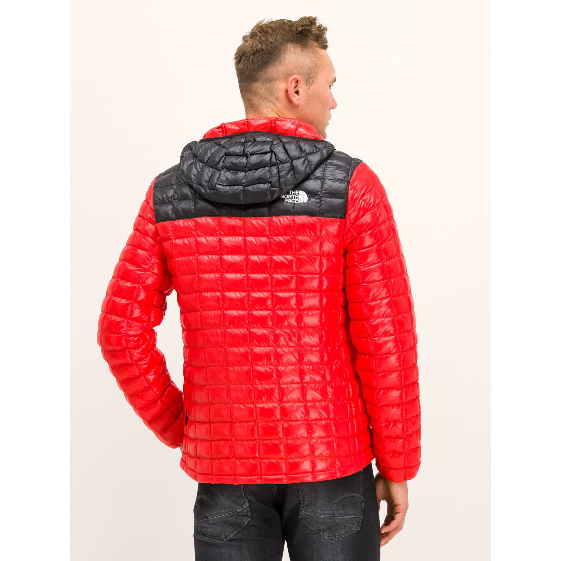 The North Face Vatovaná bunda Thermoball Eco NF0A3Y3M Červená Slim Fit - Pepit.cz