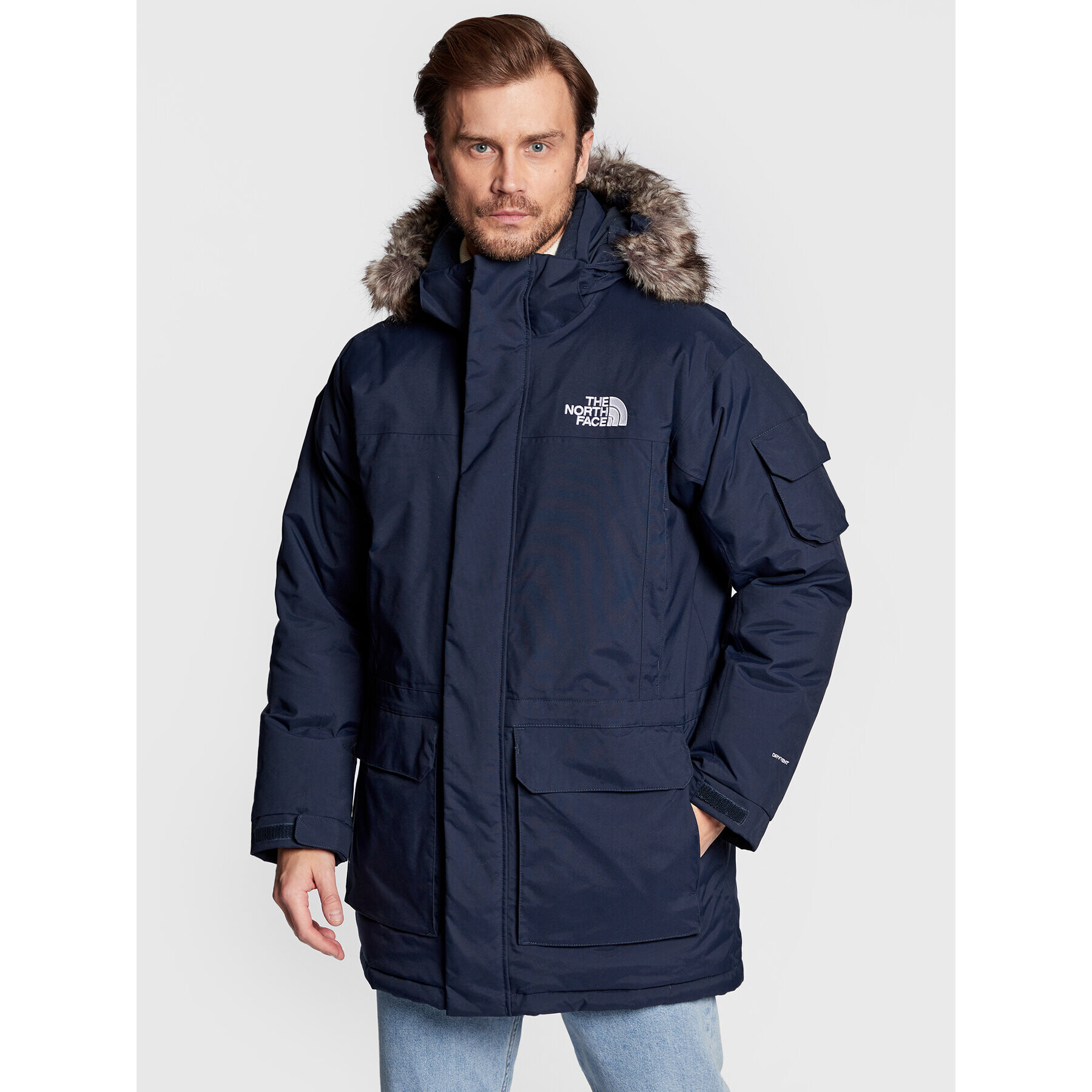 The North Face Zimní bunda Mcmurdo NF0A4M8G Tmavomodrá Regular Fit - Pepit.cz